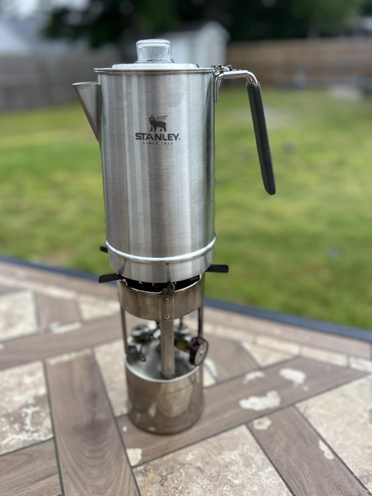 STANLEY Coffee Percolator, Wide Mouth Coffee Press, Large Capacity, Ergonomic Handle, Dishwasher Safe customer photo 2