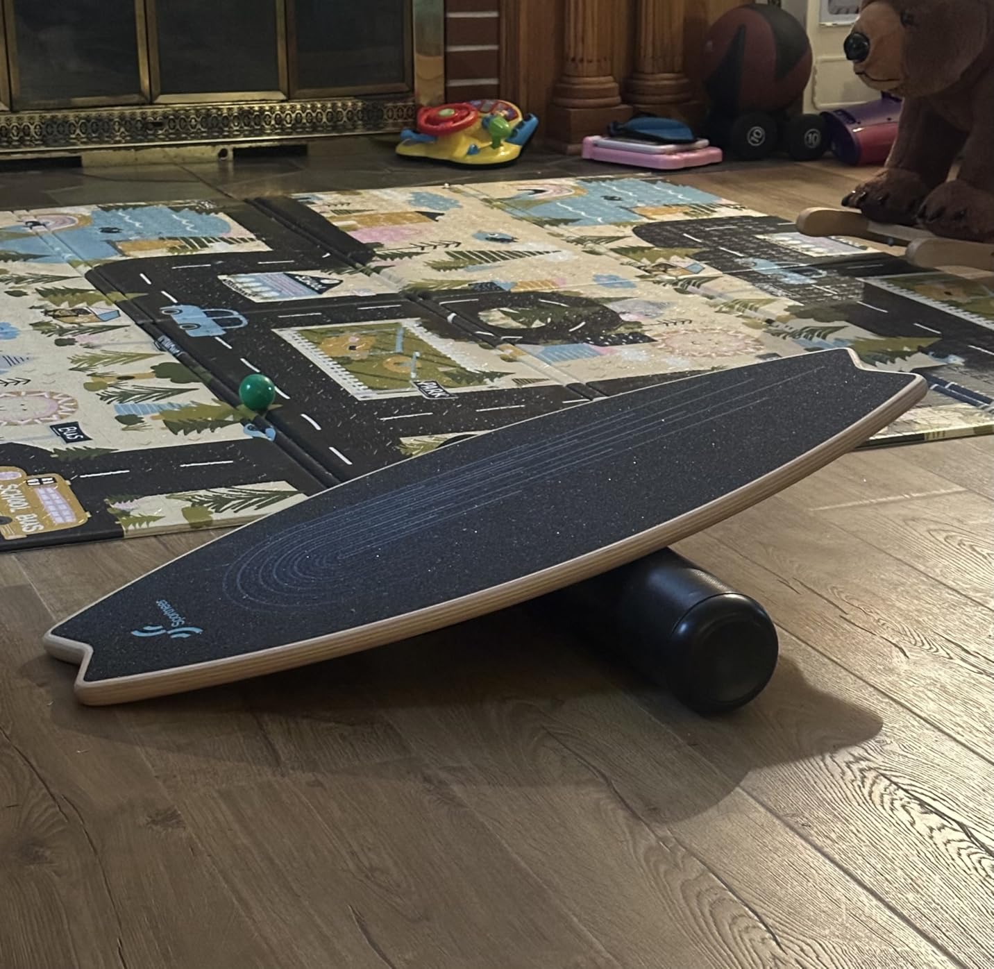 Sportneer Balance Board - 7 Modes Wobble Board with Adjustable Stoppers - Roller and 2.8'' Ball Included customer photo 1