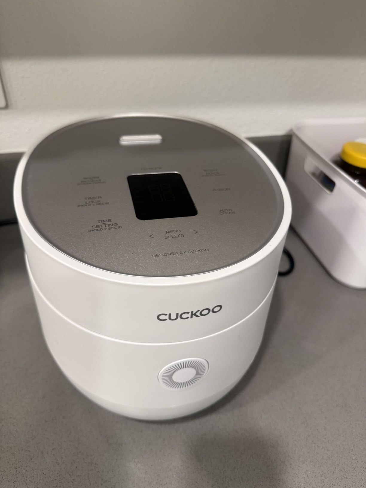 CUCKOO Micom Rice Cooker 6-Cup Uncooked / 12-Cup Cooked with Nonstick Inner Pot, Versatile Rice Maker with 9 Menu Options, Fuzzy Logic Technology, Auto Clean, Quick Rice Mode, Gray (CR-0675FG) customer photo 2