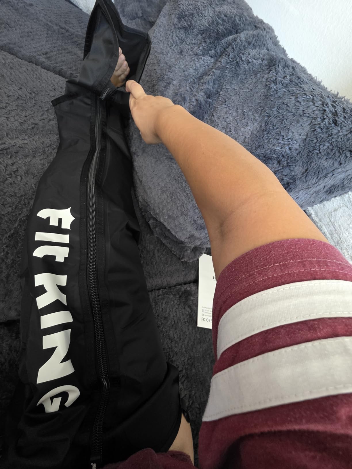 FIT KING Air Compression Recovery System, Sequential Device for Fast Recovery, Foot and Leg Massager Boots to Enhance Sports Performance, FSA-HSA customer photo 1