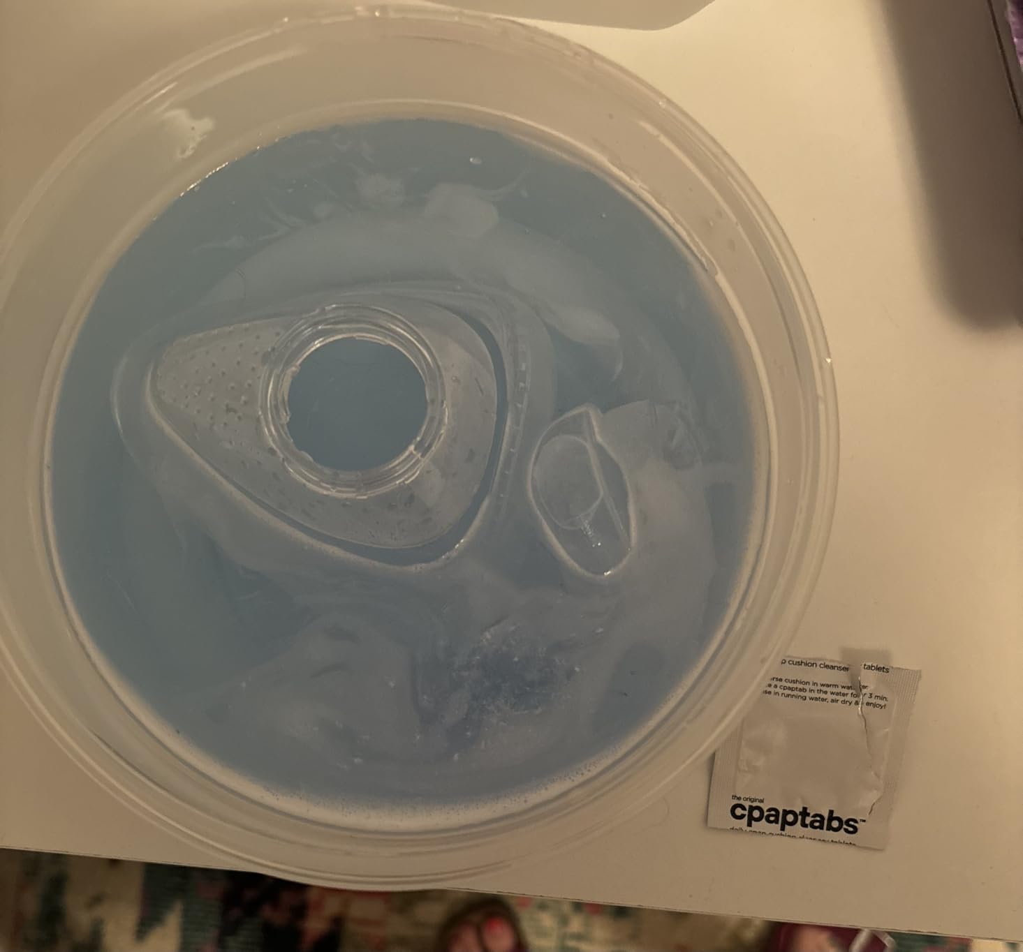 resplabs CPAP Cleaning Tablets, 96 Pack - Effervescent Cleaner for CPAP Masks, Tubing, and Humidifiers - 3 Month Supply customer photo 1