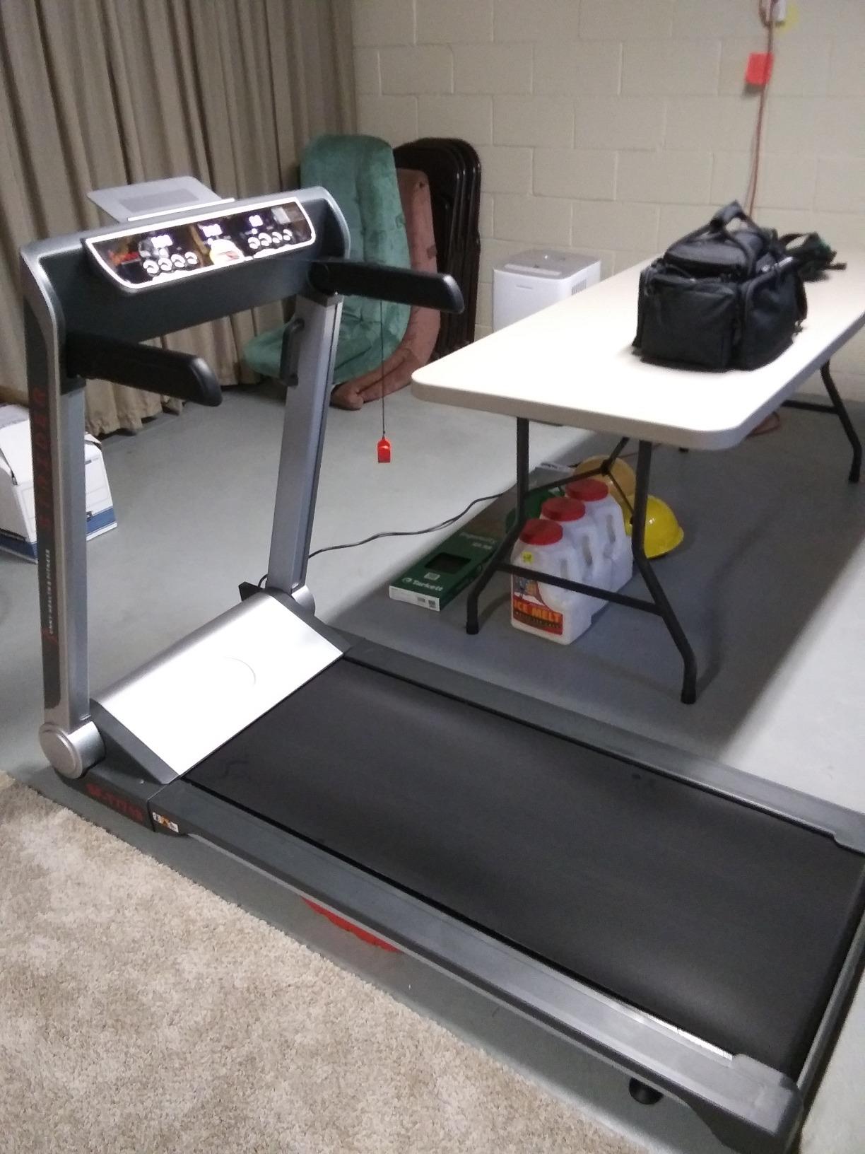 Sunny Health & Fitness Strider Foldable Treadmill, 20-Inch Wide Running Belt with SunnyFit App customer photo 2