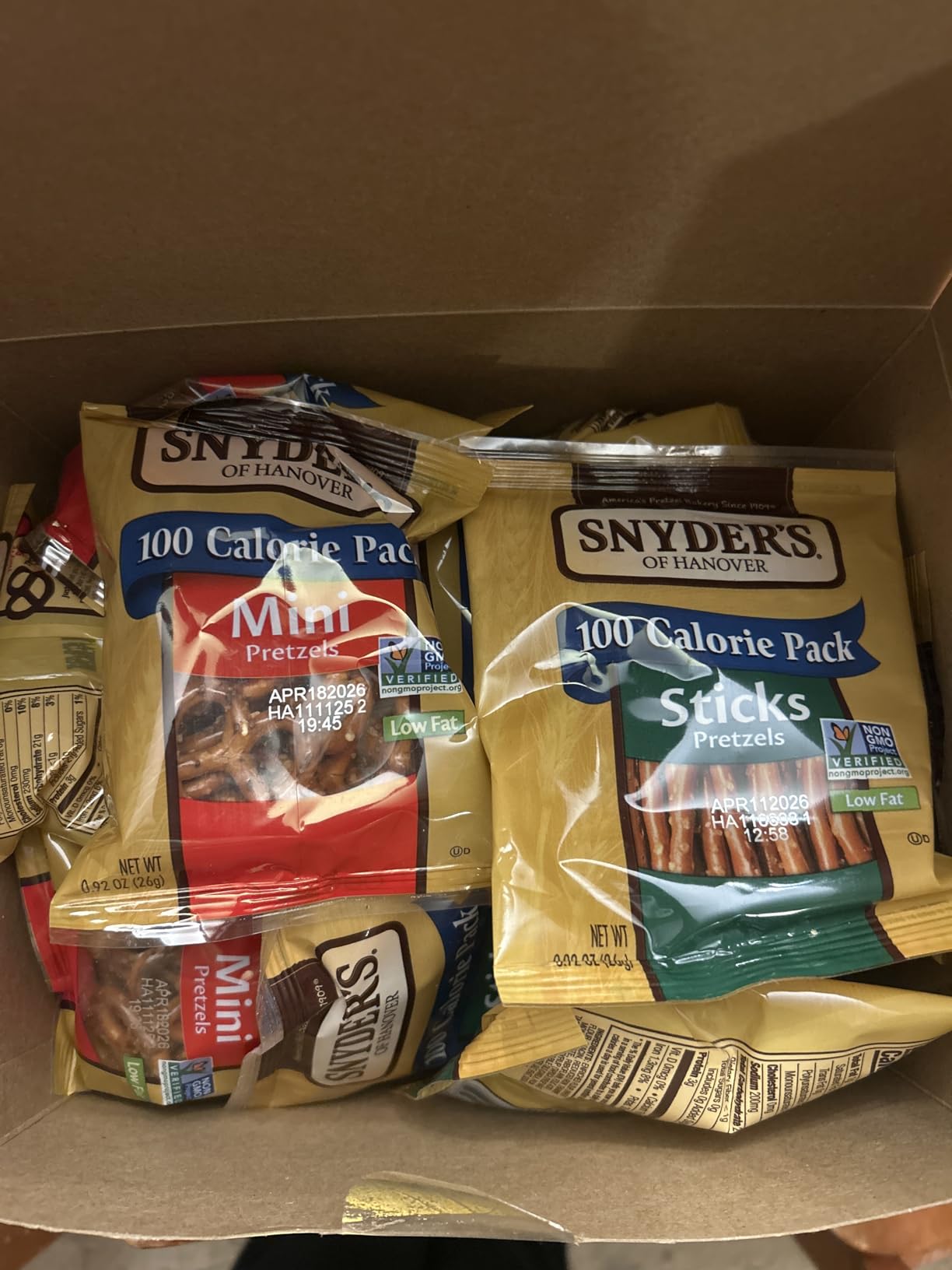 Snyder's of Hanover Variety Pack Pretzels, 20 Count 0.92 Oz customer photo 2