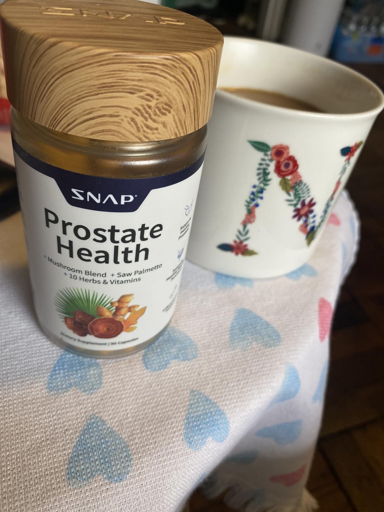 Snap Supplements Prostate Health Supplements for Men, Supports Urinary Tone and Healthy DHT Balance with Saw Palmetto, Stinging Nettle, Beta-Sitosterol, 90 Capsules customer photo 1