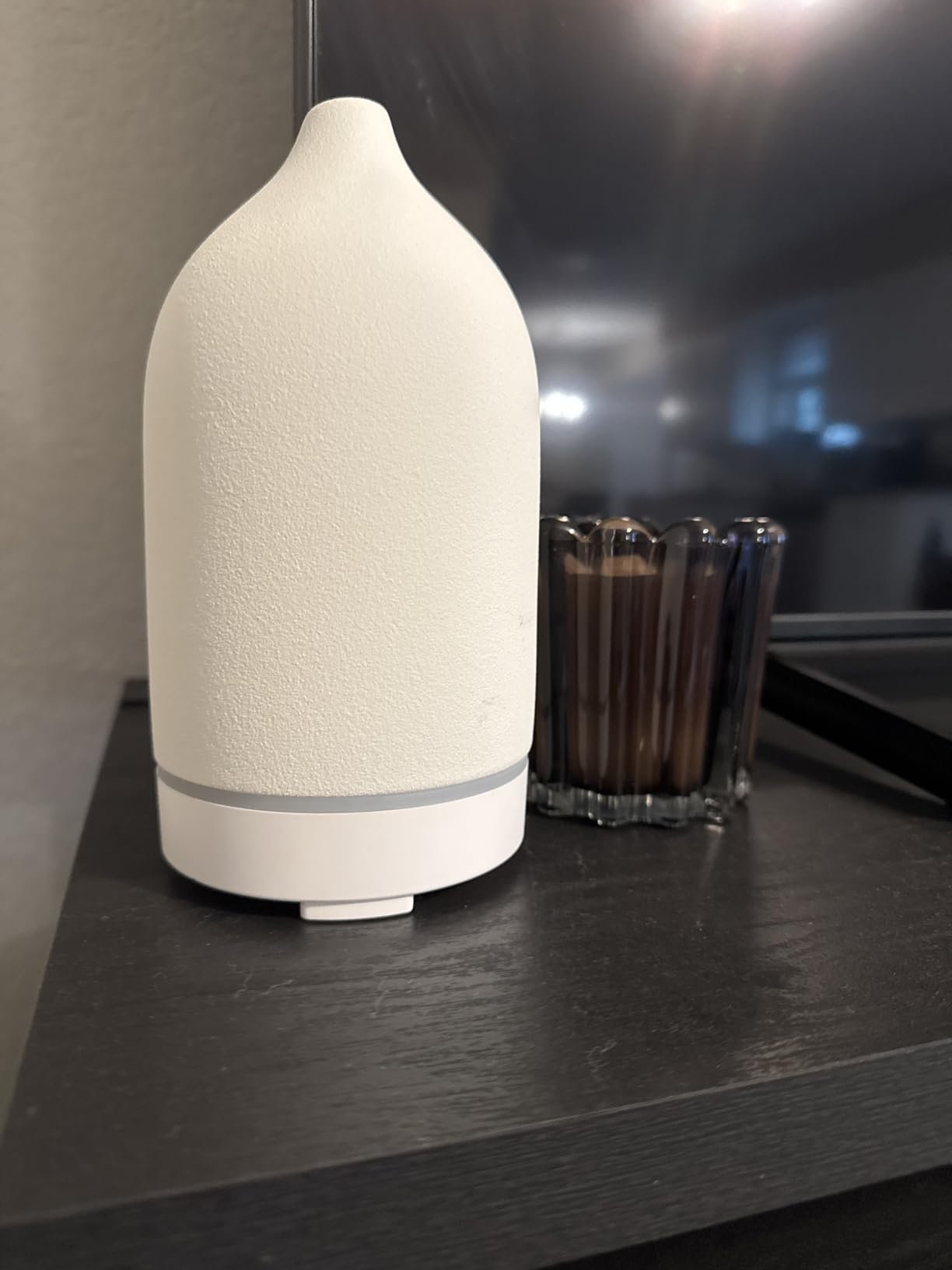 Essential Oils for Diffusers for Home, Ceramic Diffuser for Essential Oils, Handmade Aroma Diffuser 100ML (Pottery Red) customer photo 1