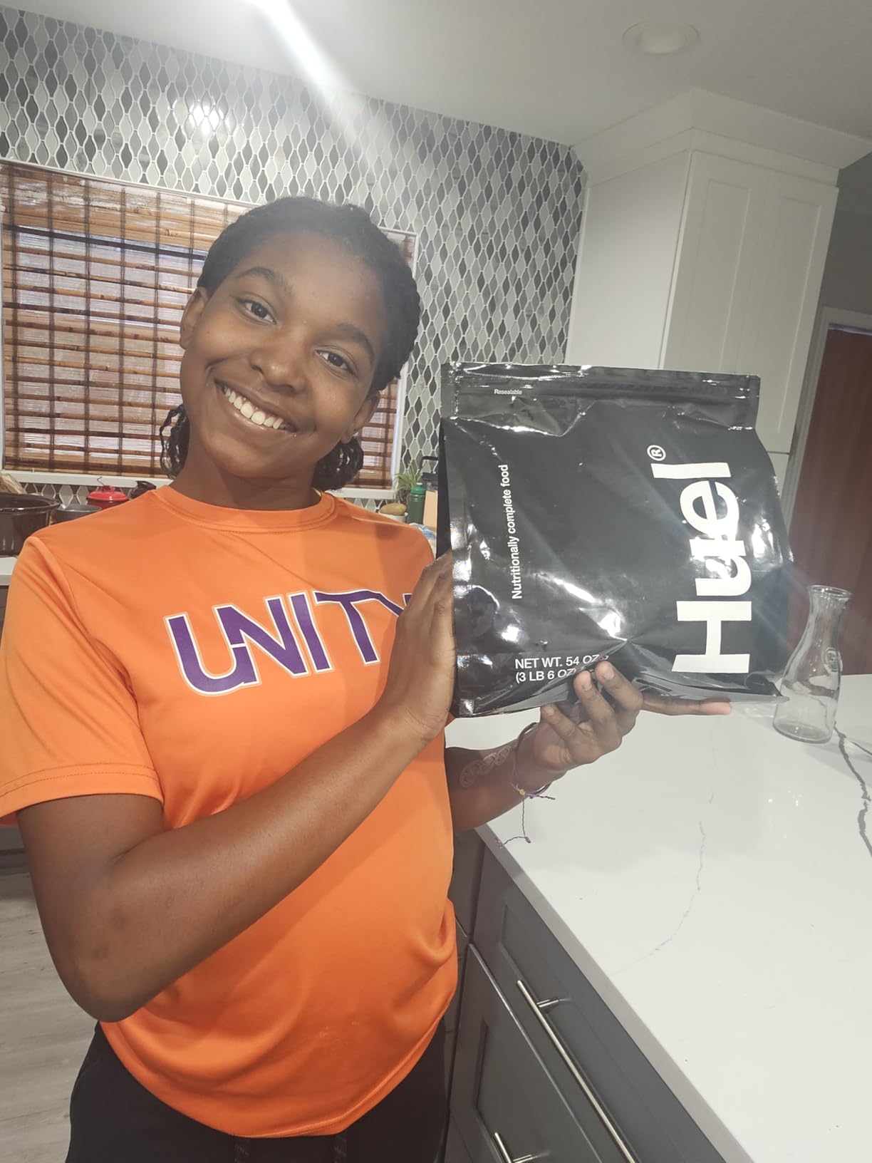 Huel Black Edition | Chocolate 40g Vegan Protein Powder | Nutritionally Complete Meal Replacement | 27 Vitamins and Minerals, Gluten Free | 17 Servings customer photo 1