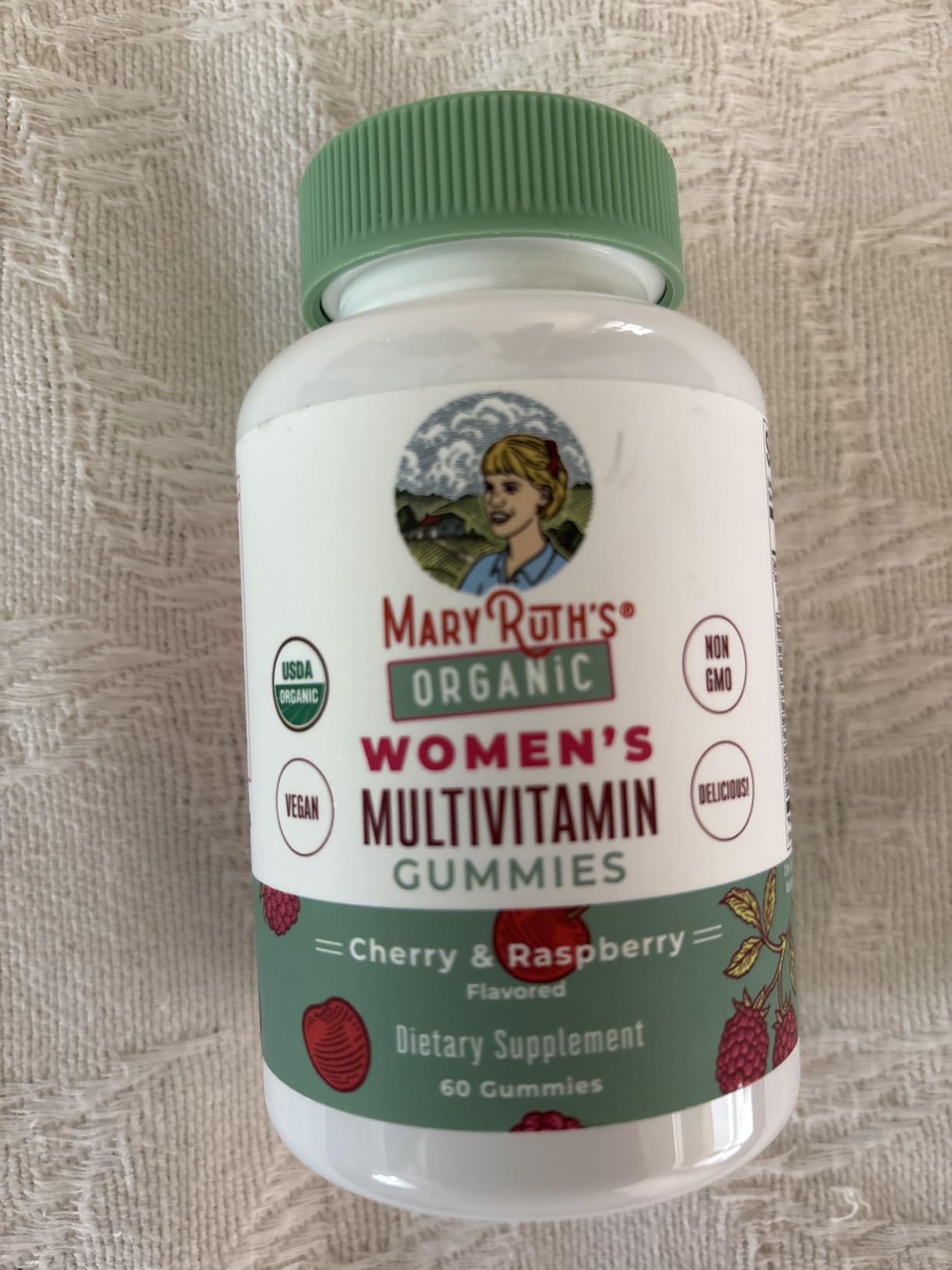 MARYRUTH'S Multivitamin Gummies for Women Ages 14+ | Immune Support | Hair & Skin Health | Reproductive Health | Vitamin A C D E B6 B12 Biotin Zinc Iodine | Organic | Vegan | Non-GMO | 60 Count customer photo 1