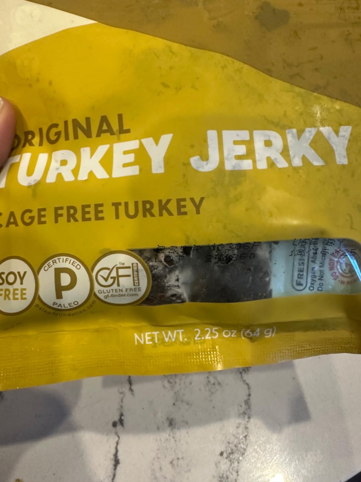 Free-Range Turkey Jerky, by PREVAIL - Low Sodium and Gluten Free! | Pack of (3) Bags | Paleo Certified, Soy Free, Free of Preservatives, No GMO's customer photo 2