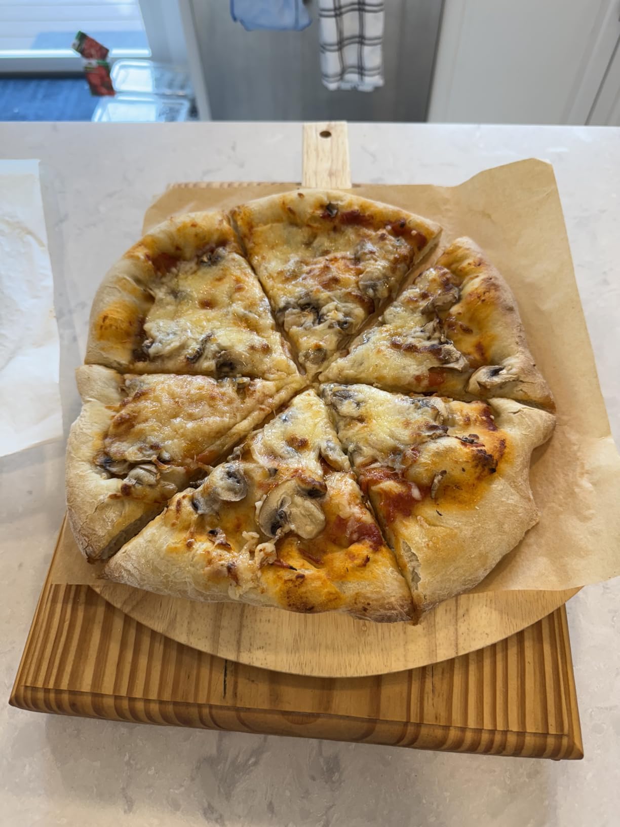 5 PCS Round Pizza Stone Set, 13