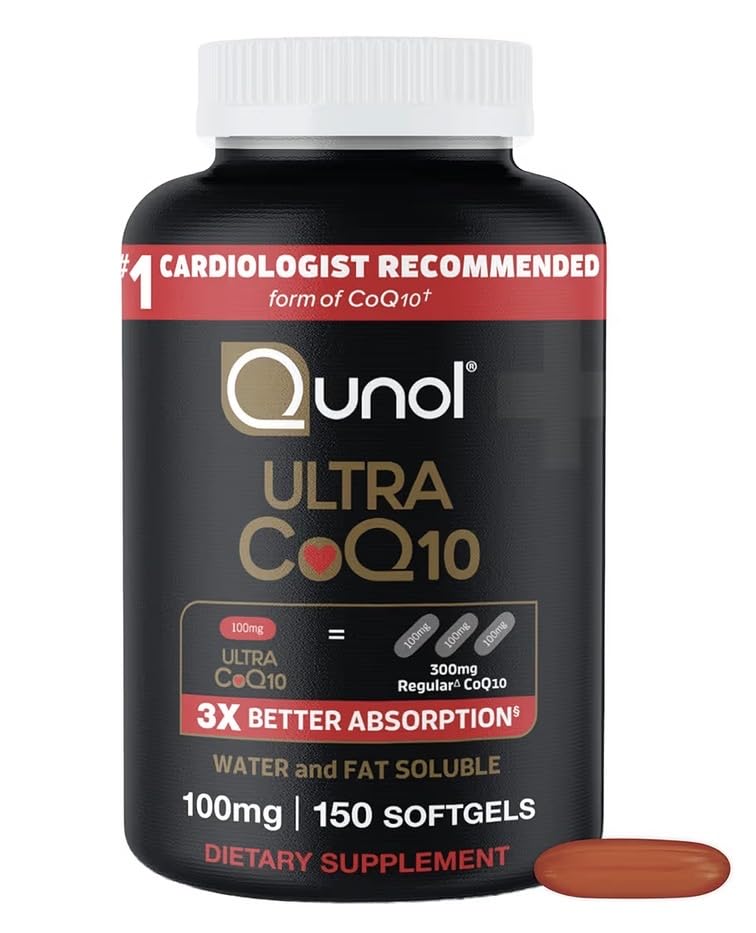 Qunol Ultra CoQ10 100mg Softgels - 3x Better Absorption, Antioxidant for Heart Health & Energy Production, Coenzyme Q10 Vitamins and Supplements, 3 Month Supply, 90 Count customer photo 2