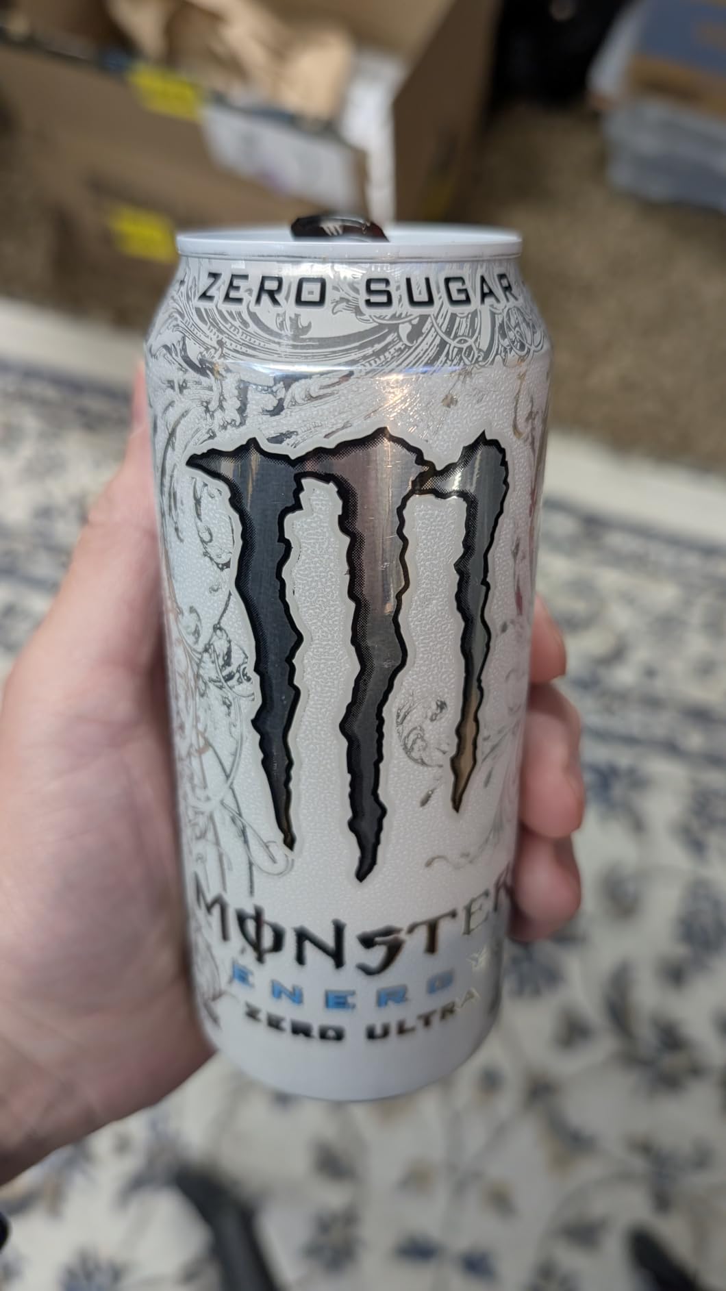 Monster Energy Zero Ultra, Sugar Free Energy Drink, 16 Ounce | Pack of 15 customer photo 1