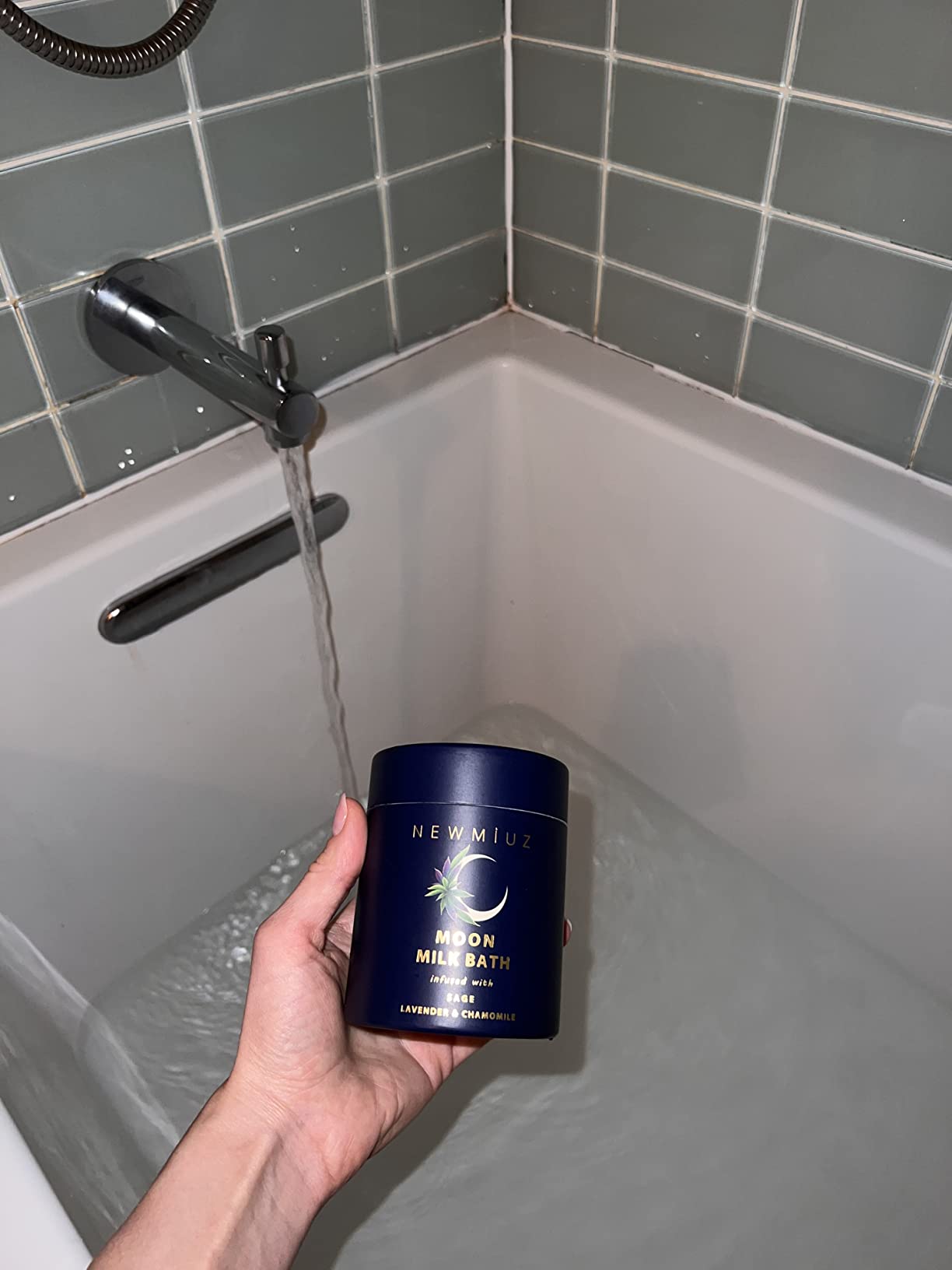 Cleansing Sage Moon Milk Bath Soak - Lavender Chamomile - Moisturize & Soften Skin Spiritual Stress Relief Gifts customer photo 1