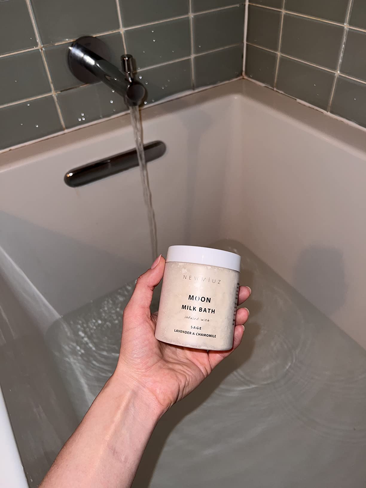 Cleansing Sage Moon Milk Bath Soak - Lavender Chamomile - Moisturize & Soften Skin Spiritual Stress Relief Gifts customer photo 2