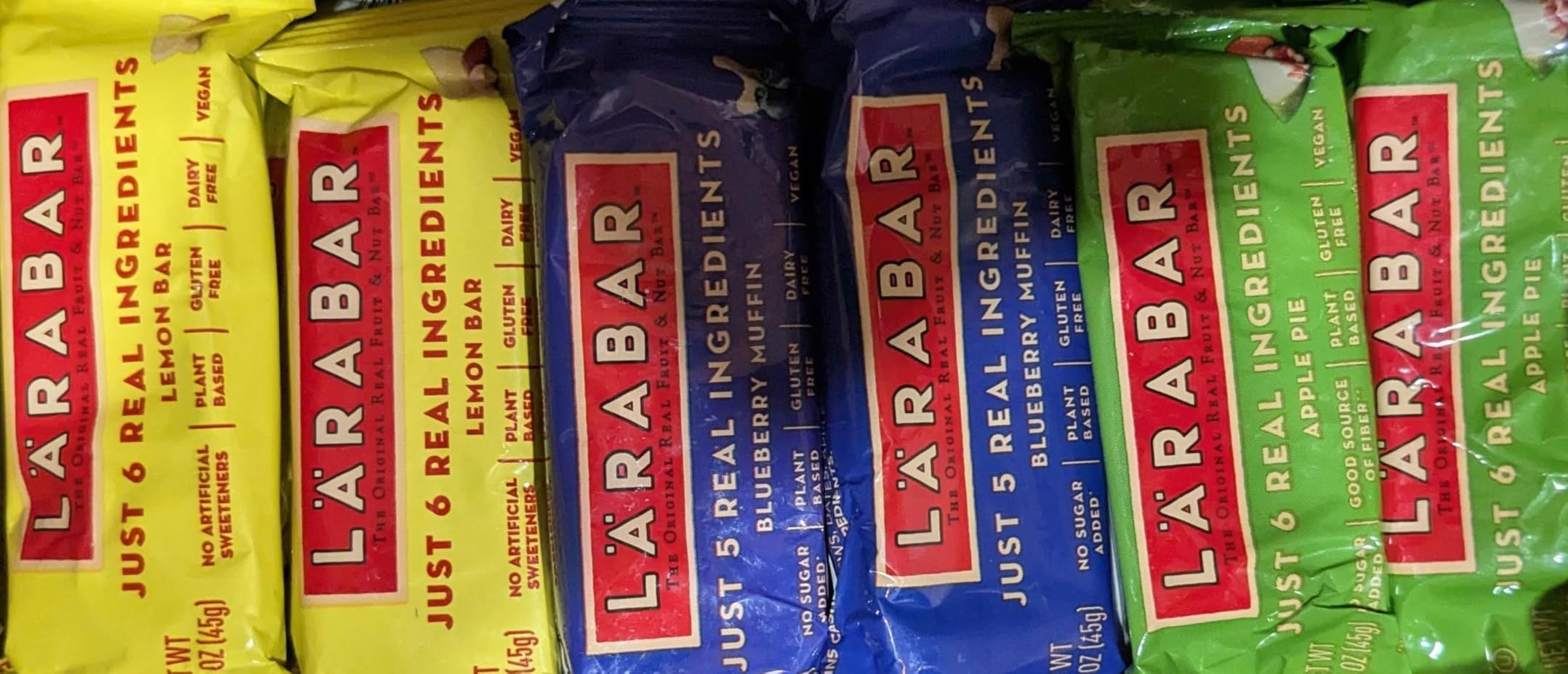 Larabar Fruit and Nut Bars Variety Pack, Gluten Free and Vegan, 28.8 oz, 18 Ct customer photo 2
