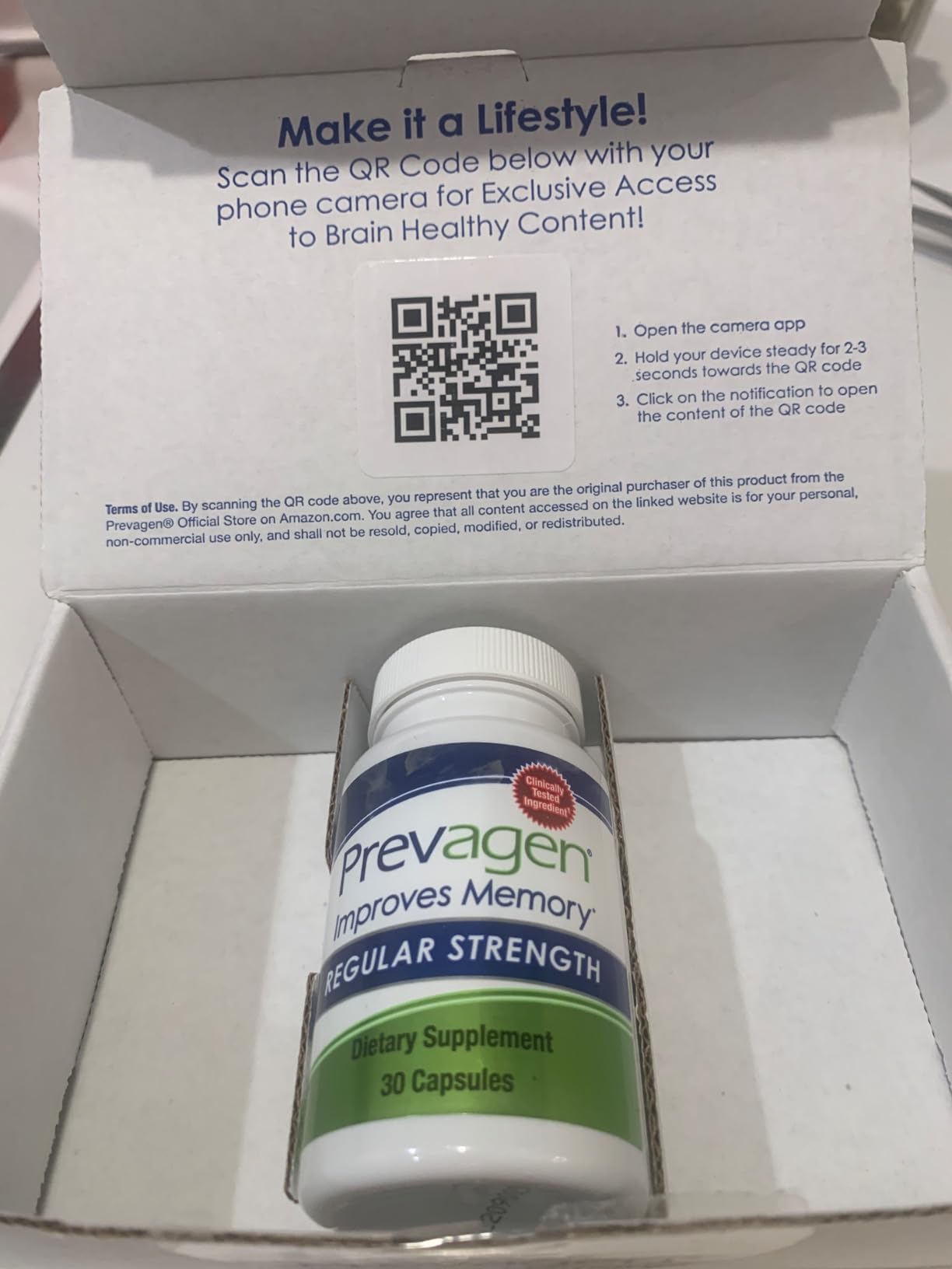 Prevagen Regular Strength - 60 Capsules (2 Month Supply) | Formulated for Your Brain | 10mg of Apoaequorin Plus Vitamin D3 customer photo 2