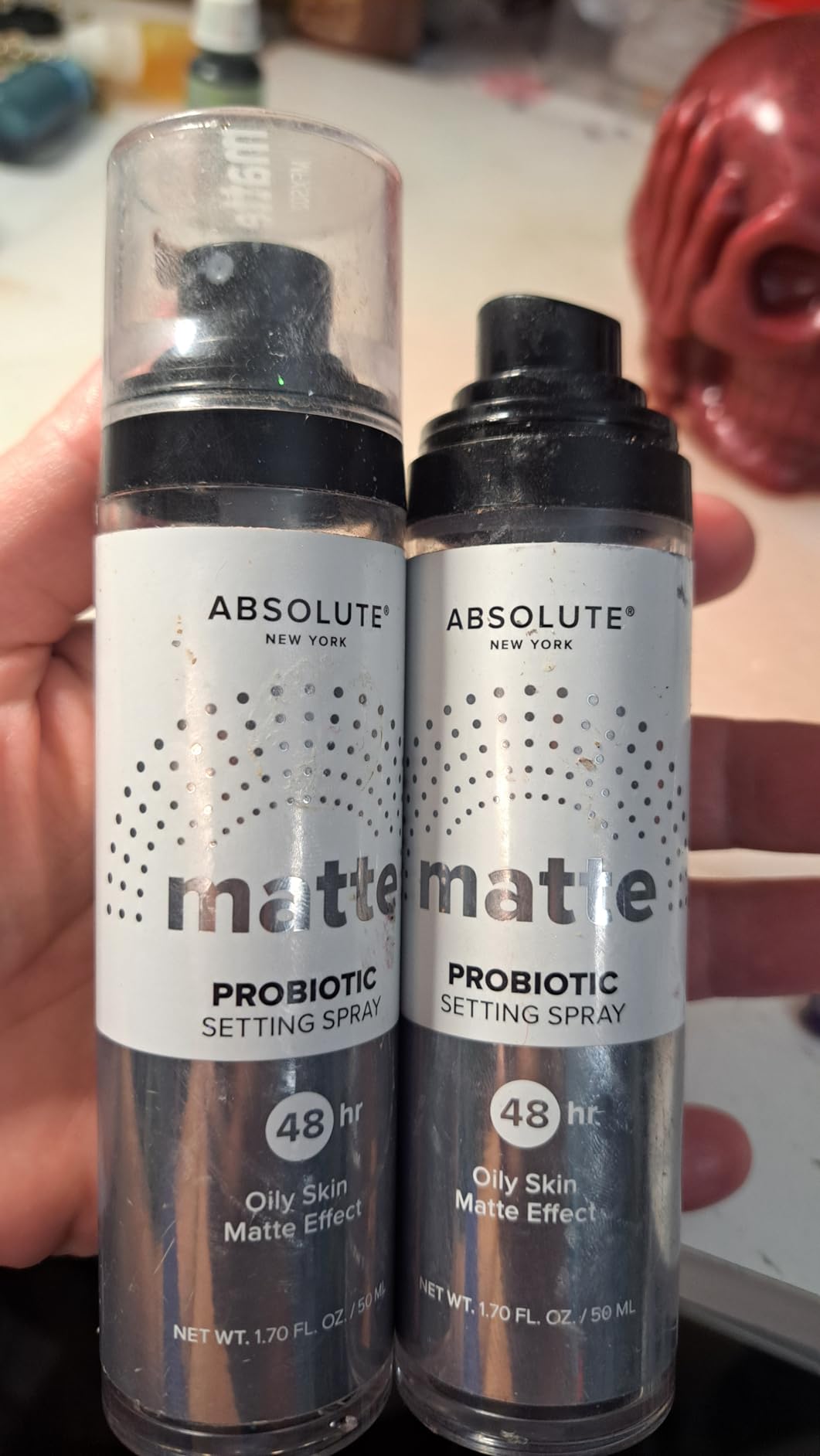 Absolute New York Face Mist, Dry Sensitive Skin, Oil Control, Nourishing Skin, Brighten Skin, Soothe and Provide Hydration (1.70 fl oz, Dewy Probiotic Spray) customer photo 1