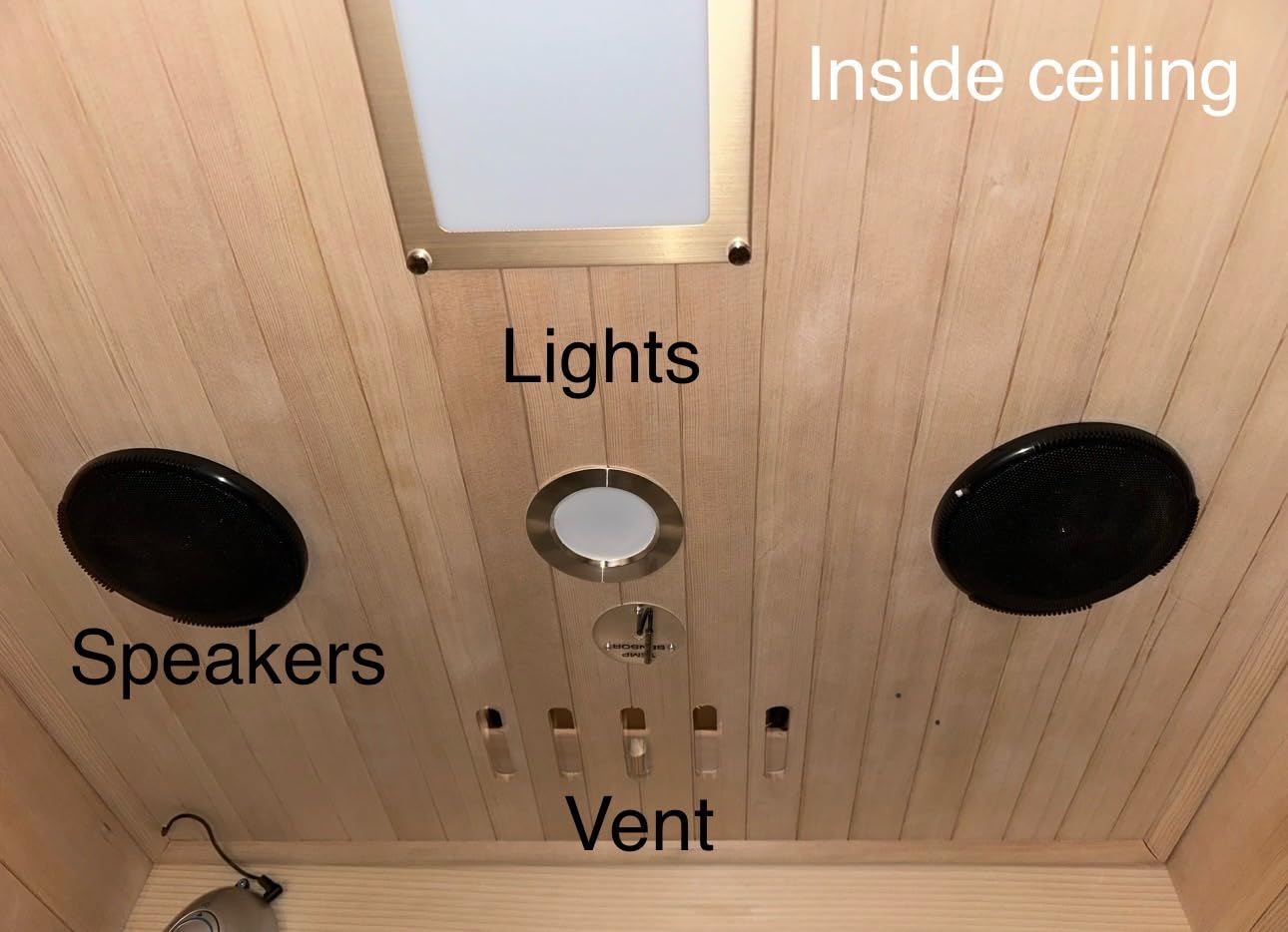 LifePro Rejuvacure 1 or 2 Person Indoor Sauna - Far Infrared Sauna for Home with Chromotherapy Lights - Carbon Fiber Panels, Tempered Glass Door, Canadian Hemlock Wood and Bluetooth Sound System customer photo 1