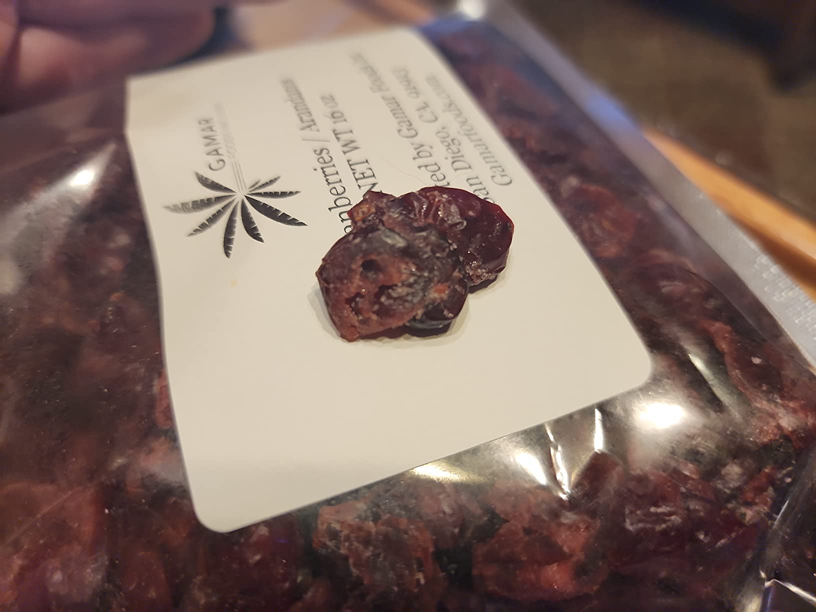 Premium Dried Cranberries - non GMO - No Sugar Added - 1 Pound customer photo 1