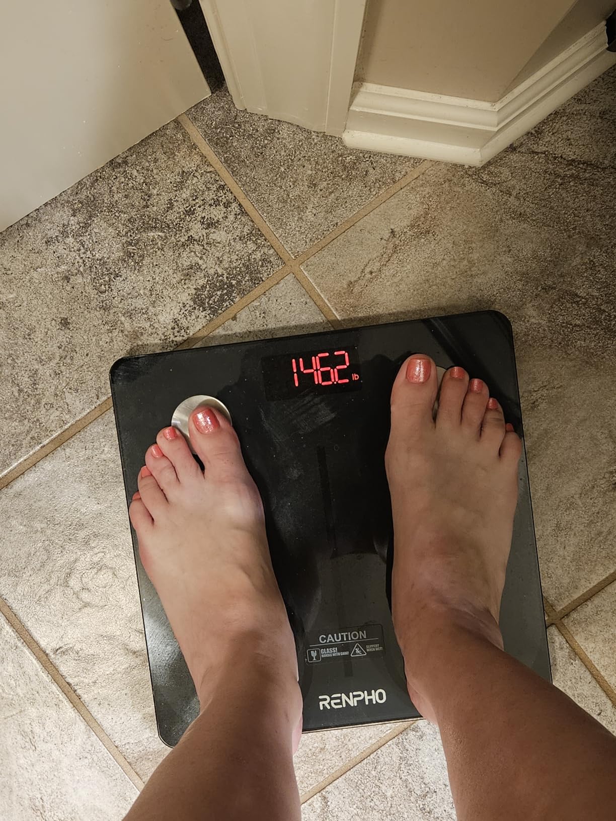 Scale for Body Weight 500 lbs, Extra-High Capacity Smart Bathroom Scale with Ultra Wide Platform 12 x 12 inches, Body Fat Scale with Large LED Display, Health Monitor Sync App, Elis 1 L customer photo 1