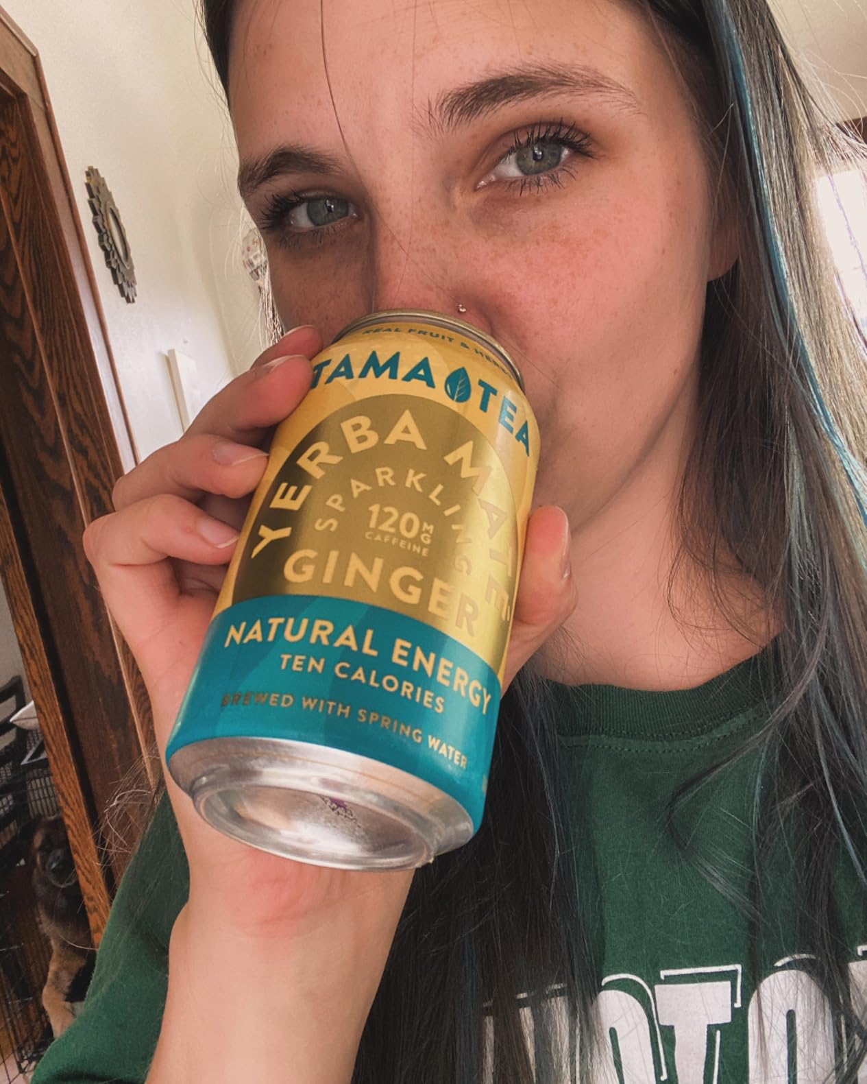 Unsweetened Organic Yerba Mate Tea, Sparkling Yerba Mate Variety Pack by Tama Tea - Sugar-Free Energy Drink Alternative, 120mg Natural Caffeine, Low Calorie 12 oz (12-Pack) customer photo 2