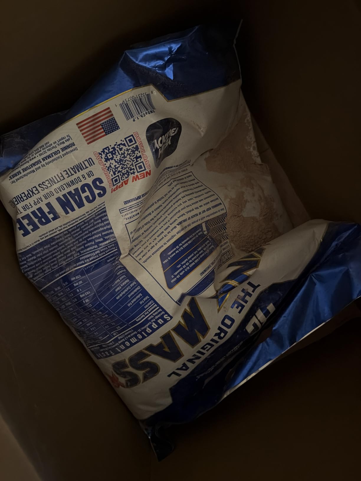 Ronnie Coleman Signature Series King Mass XL Mass Gainer Protein Powder - Dark Chocolate Weight Gainer with 60g Protein, 180g Carbohydrates, 1,000+ Calories, Creatine & Glutamine - 10 Pound customer photo 2