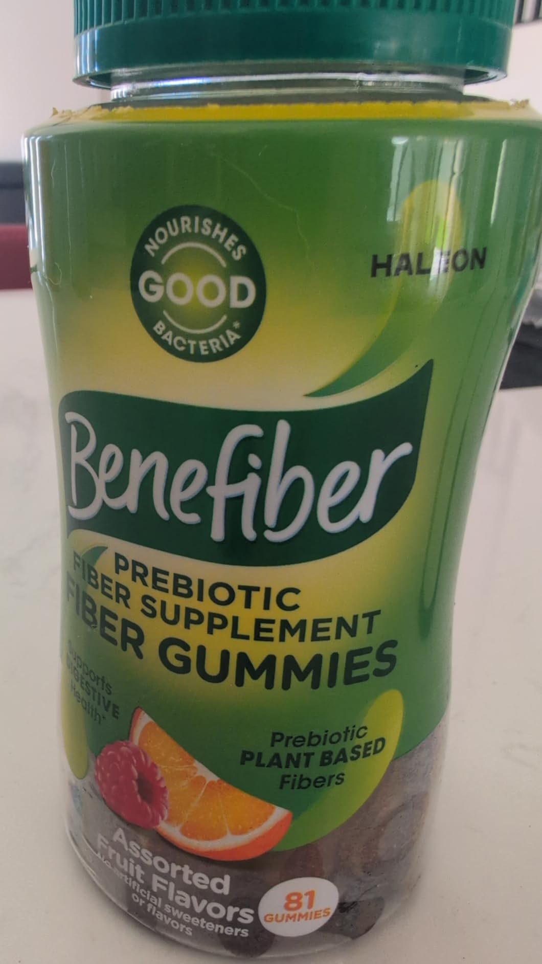 Benefiber Prebiotic GLP-1 Friendly Fiber Supplement Gummies for Digestive Health, Assorted Fruit Flavor - 81 Count customer photo 2