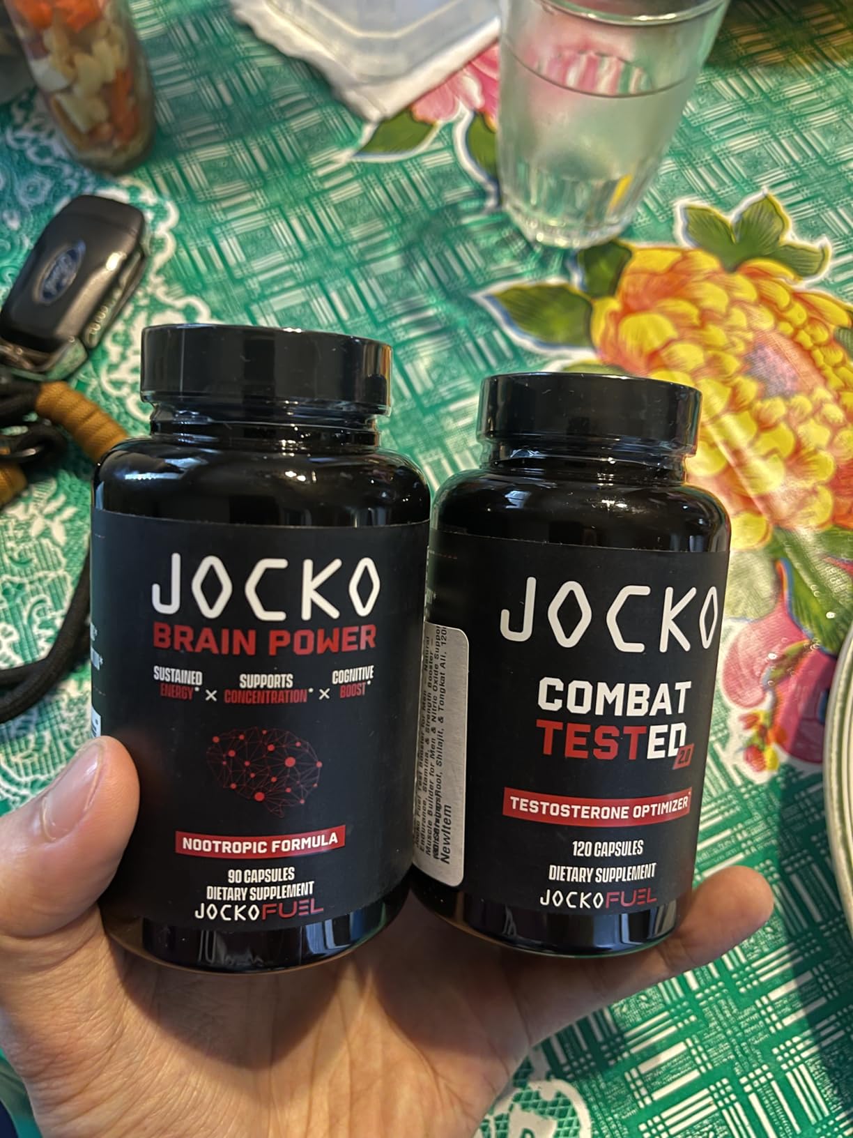 Jocko Fuel Test Booster for Men - Natural Endurance, Stamina, & Strength Booster - Muscle Builder for Men with Ginger Root, Shilajit, & Tongkat Ali, 120ct (30 Servings) customer photo 1