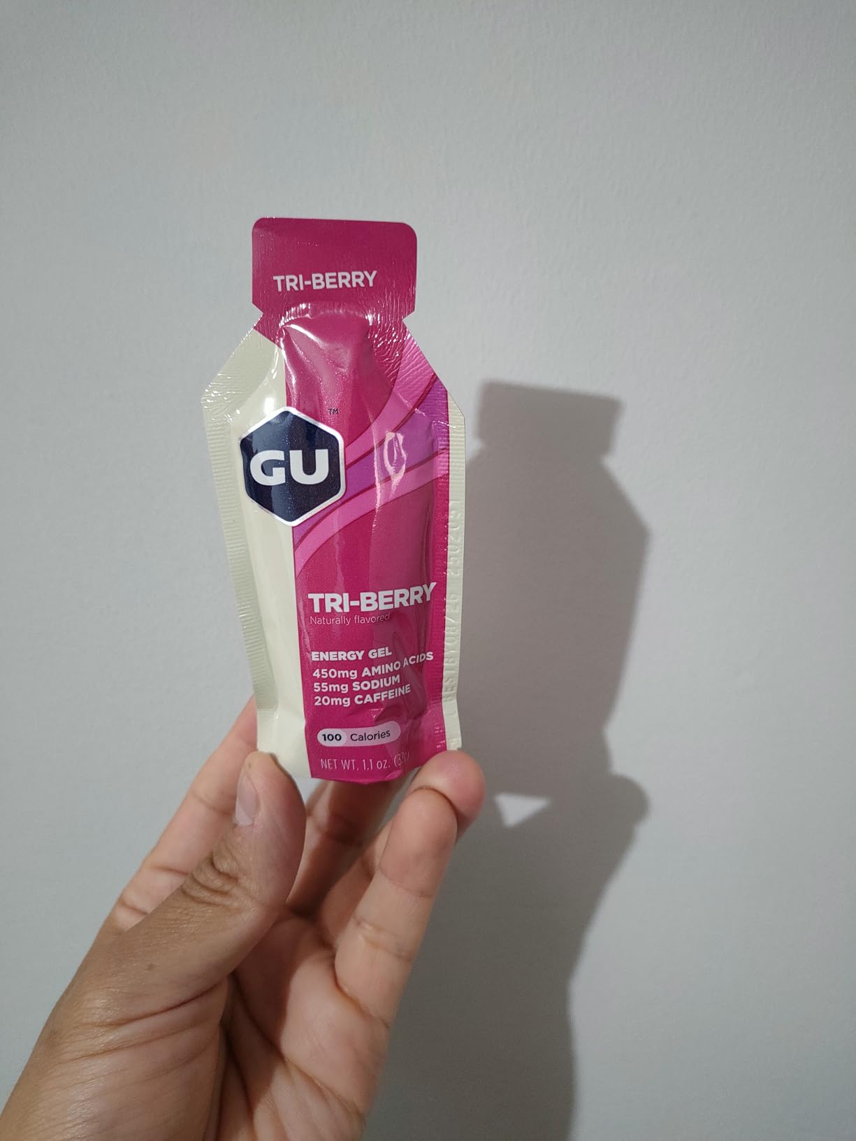 GU Energy Original Sports Nutrition Energy Gel, 8-Count, Vegan, Gluten-Free, Kosher, and Dairy-Free On-The-Go Energy for Any Workout, Raspberry Lemonade customer photo 2