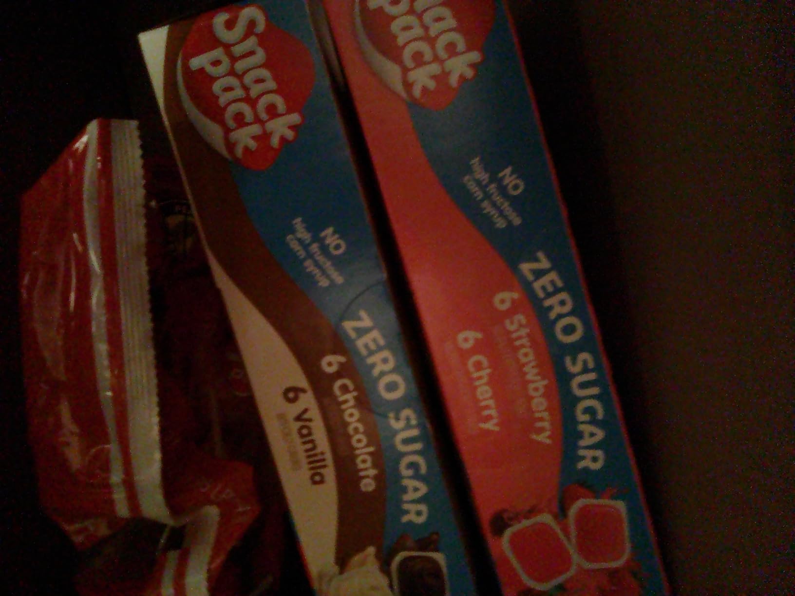 Snack Pack Zero Sugar Strawberry and Cherry Flavored Low Calorie Juicy Gels Cups, 3.25 oz., 12-Count Family Pack customer photo 2