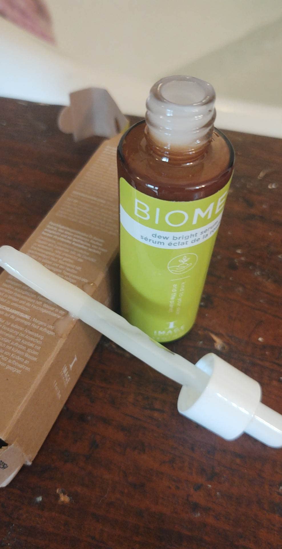 IMAGE Skincare, BIOME+ Dew Bright Serum, Microbiome Friendly Facial Serum, Boosts Luminosity and Enhances Elasticity customer photo 1