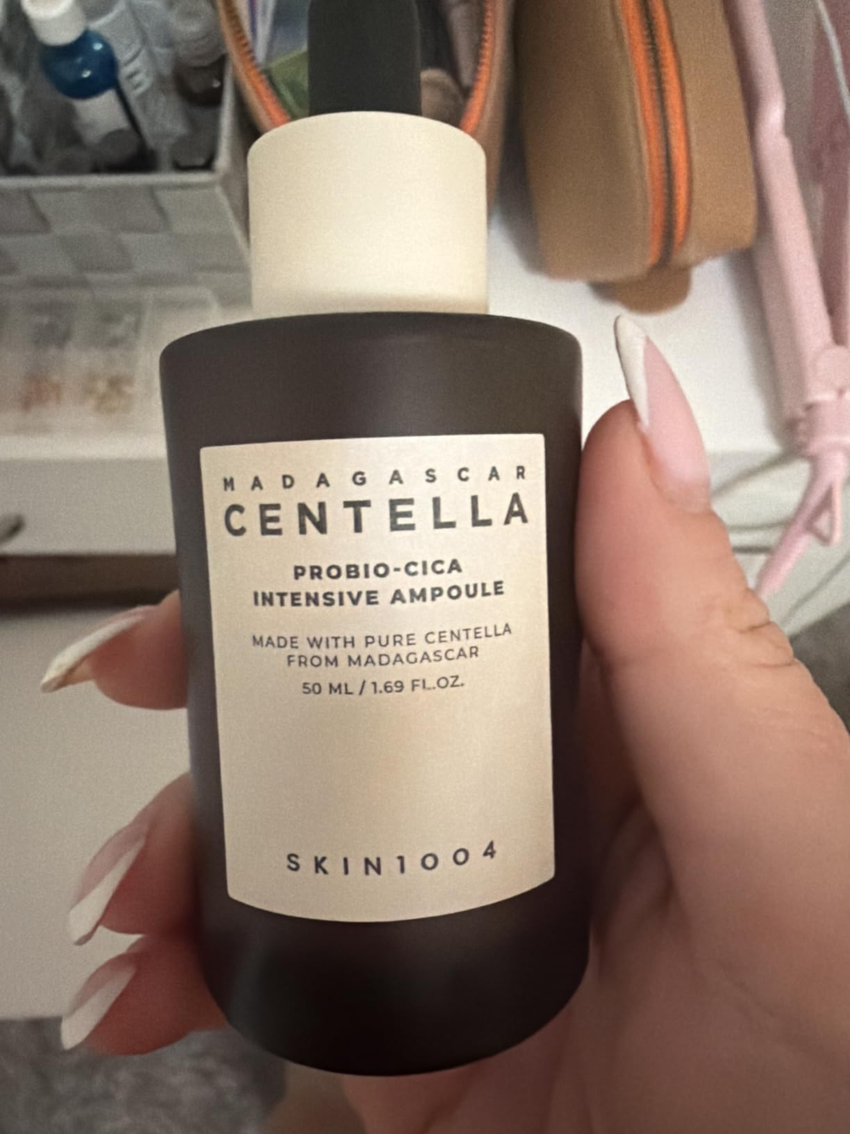 SKIN1004 Probio Cica Intensive Ampoule, Centella Serum for Face with Ceramide, Facial Serum for Nourishing & Soothing, Centella Ampoule for Skin Barrier Support, Korean Skin Care, 1.69fl.oz / 50ml customer photo 1
