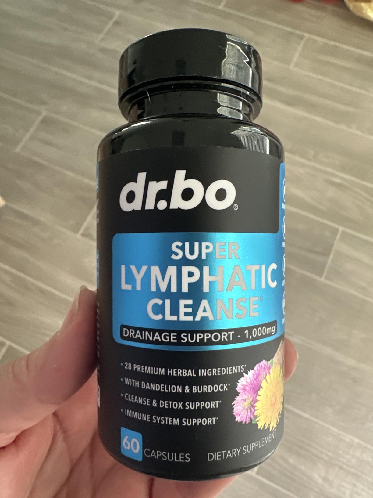 Lymphatic Drainage Supplements Pills - Lymphatic Support Total Herbal Cleanse Products Echinacea, Ginger, Dandelion, Red Root & Red Clover Supplement - Lymph Node Detox Cleanse Lymph System Drainage customer photo 2