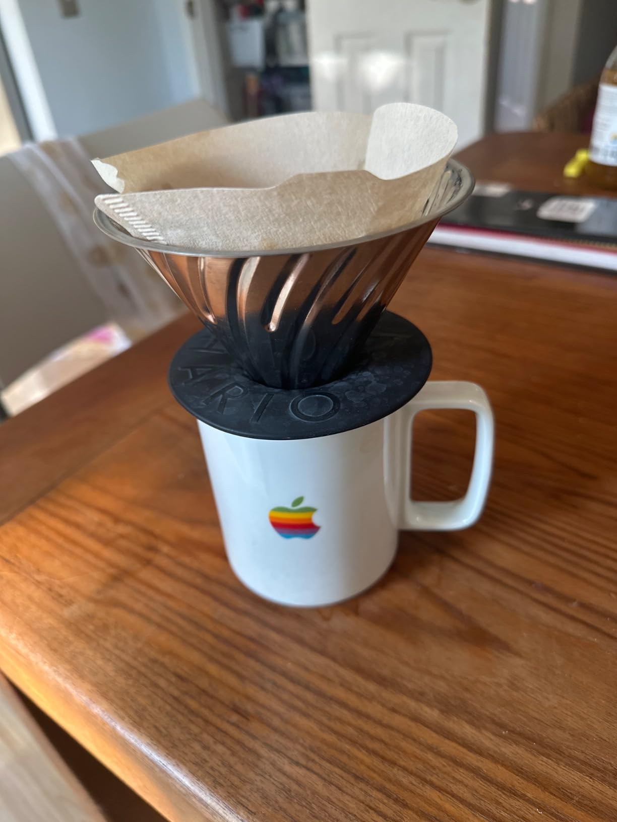 Hario V60 Metal Coffee Dripper customer photo 2