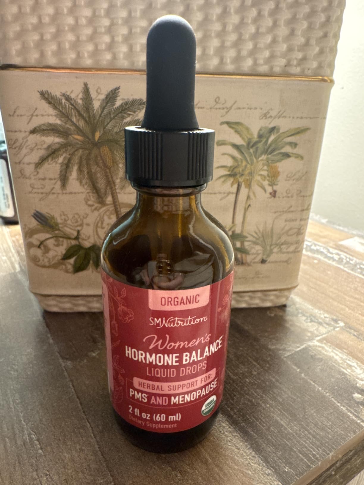 Hormone Balance Liquid Drops | with Black Cohosh, Stinging Nettle, Red Raspberry Leaf, Chasteberry & More | Menopause, Hot Flash, & PMS Relief Menstrual Herbal Support Tincture | Vegan Formula | 2oz customer photo 1