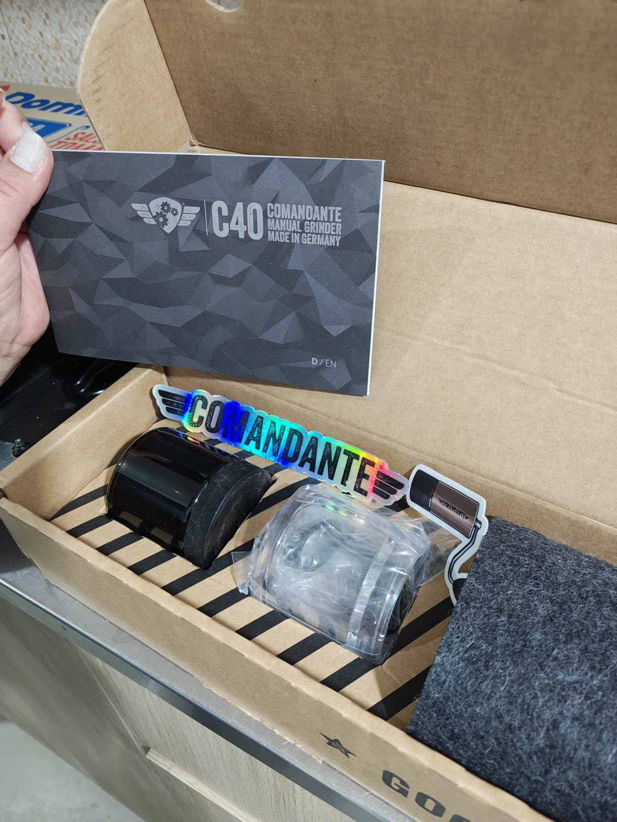 Comandante C40 MK4 Nitro Blade Copper Mount customer photo 1