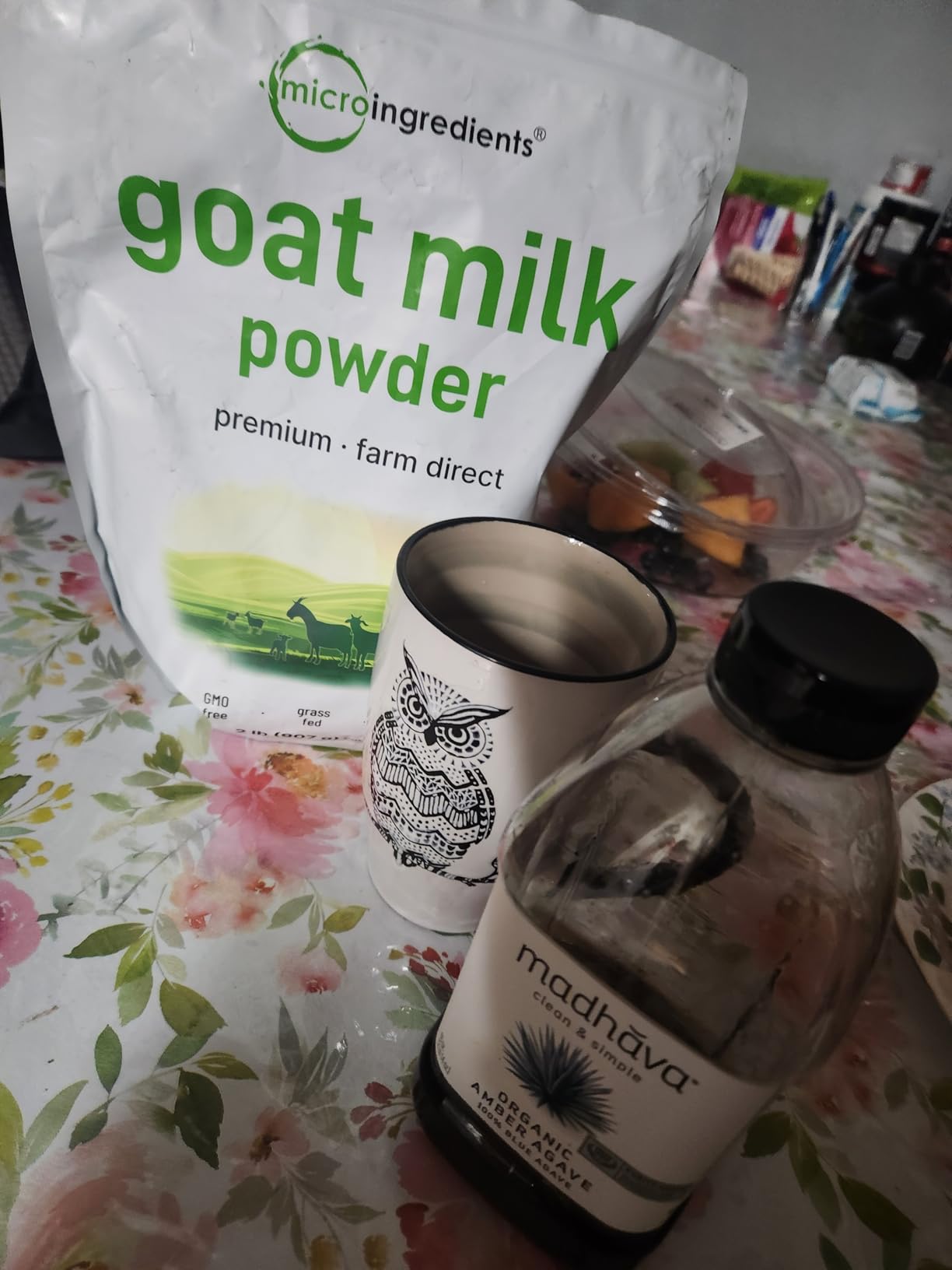 Micro Ingredients Goat Milk Powder 2 lb (907 g) | Single Ingredient Powdered Goat Milk | Smooth & Creamy for Coffee, Drinks, & Recipes | Non-GMO, Gluten Free customer photo 2