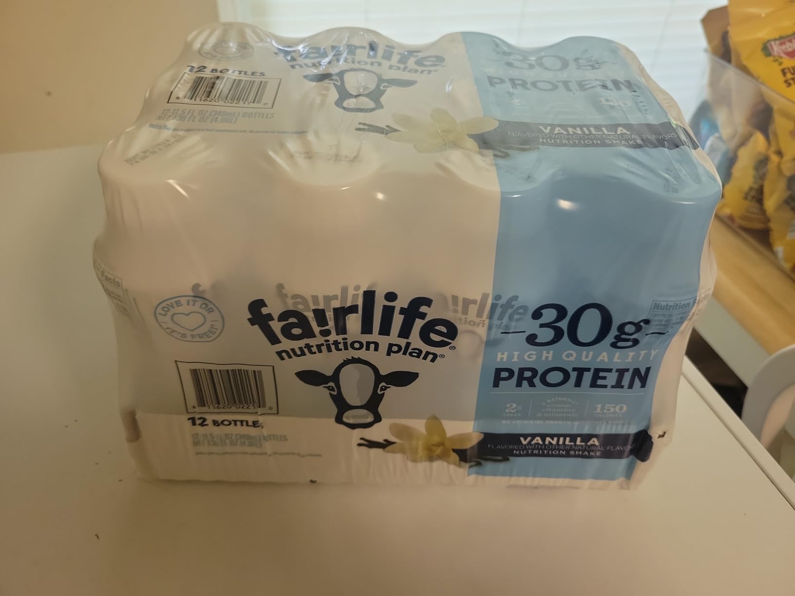 Fairlife Nutrition Plan Protein Shakes - Pack of 12 | 30g Protein, Low Sugar, Lactose-Free | Vanilla 11.5 fl oz customer photo 1