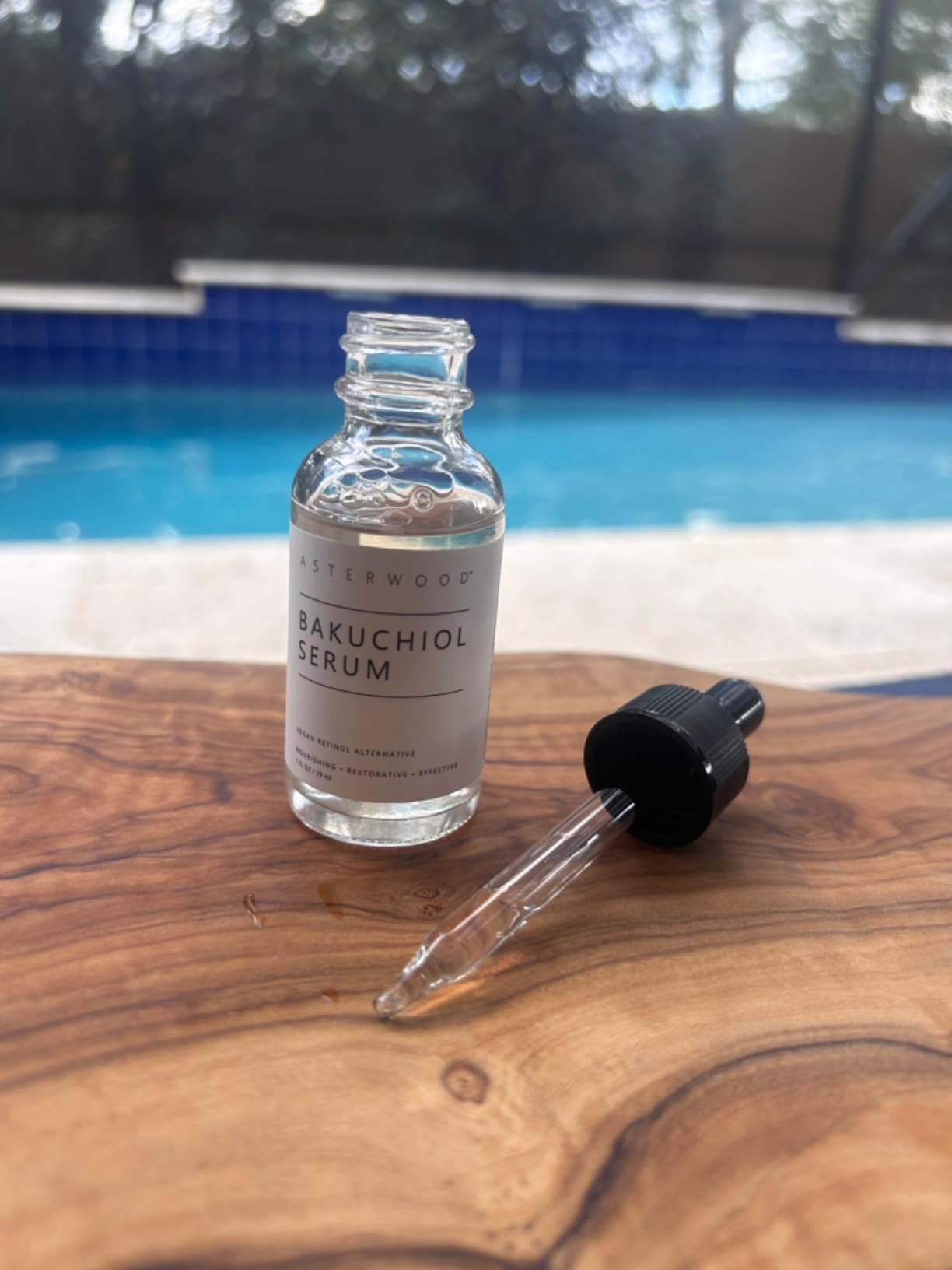 Asterwood Bakuchiol Serum for Face - Retinol Alternative - Plumping, Anti-Aging, Wrinkle Reducing - Fragrance-Free - 1 Fl Oz customer photo 2