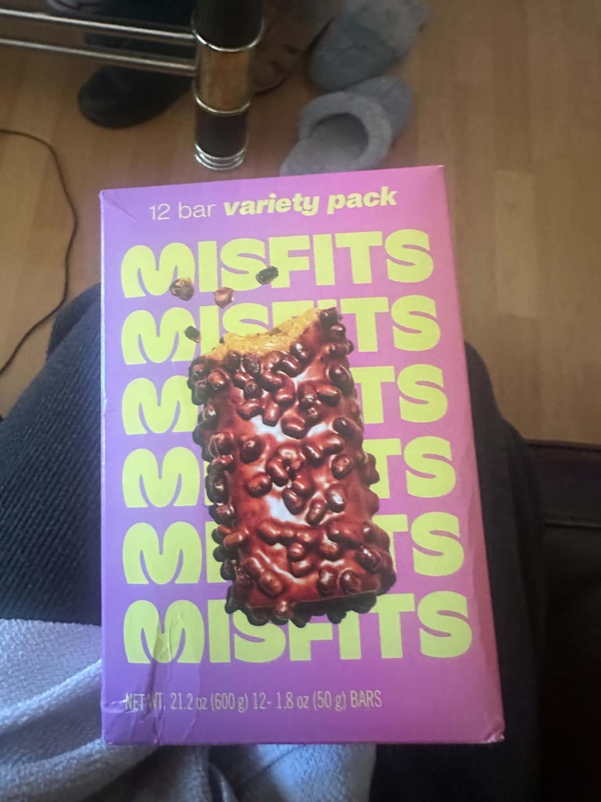 Misfits Protein Bar Variety Pack | Nutrition Bars - 14-15g Protein, 1g Sugar, Plant-based, Low Carb, Non-GMO, Gluten Free Snacks | Vegan Protein Bars | Pack of 12, Multiple Flavors customer photo 2