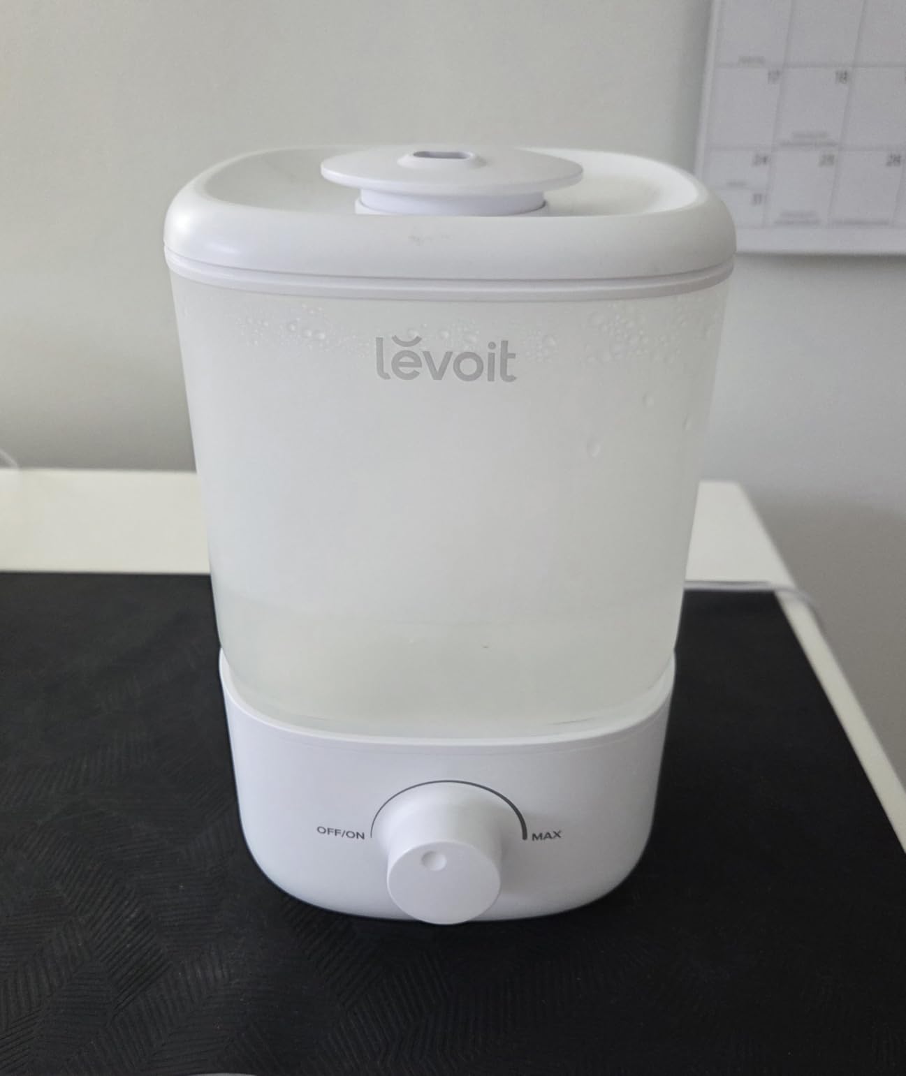 LEVOIT Top Fill Humidifiers for Bedroom, 2.5L Tank for Large Room, Easy to Fill & Clean, 28dB Quiet Cool Mist Air Humidifier for Home Baby Nursery & Plants, Auto Shut-off for Safety, 25H customer photo 1
