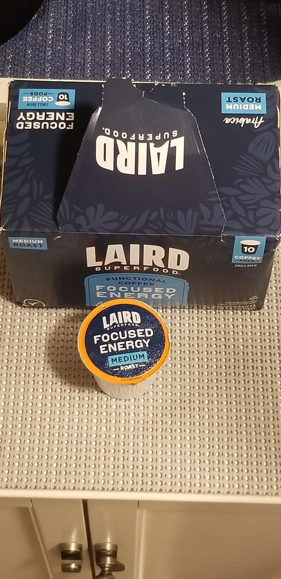 Laird Superfood K-Cups with Functional Mushrooms - Medium Roast, 10ct - Made with Organic Extracts of Chaga Mushrooms, Lion's Mane, Maitake, and Cordyceps Functional Mushrooms customer photo 2