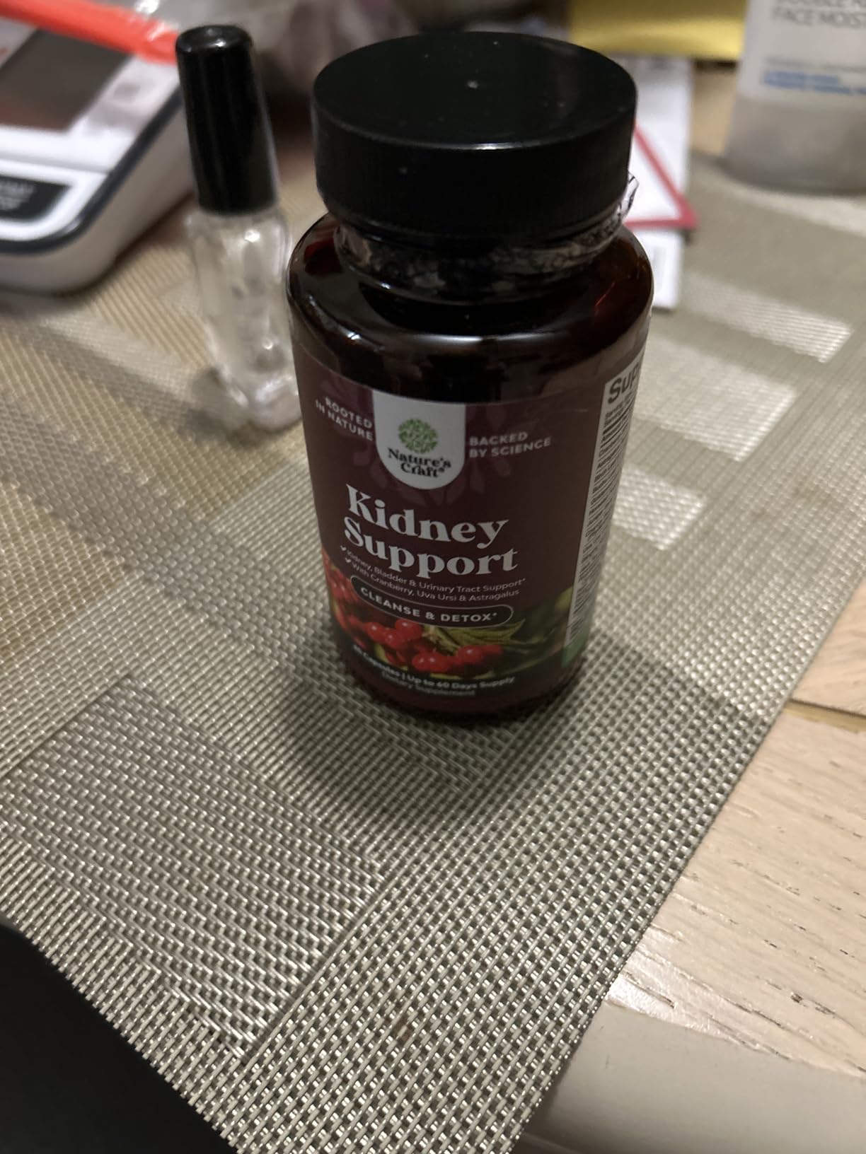 Advanced Kidney Support Supplement - Kidney Cleanse Detox & Repair Cranberry Extract Capsules with Uva Ursi, Stinging Nettle & Astragalus for Kidney Health - Urinary Tract Health - 60 Count customer photo 1