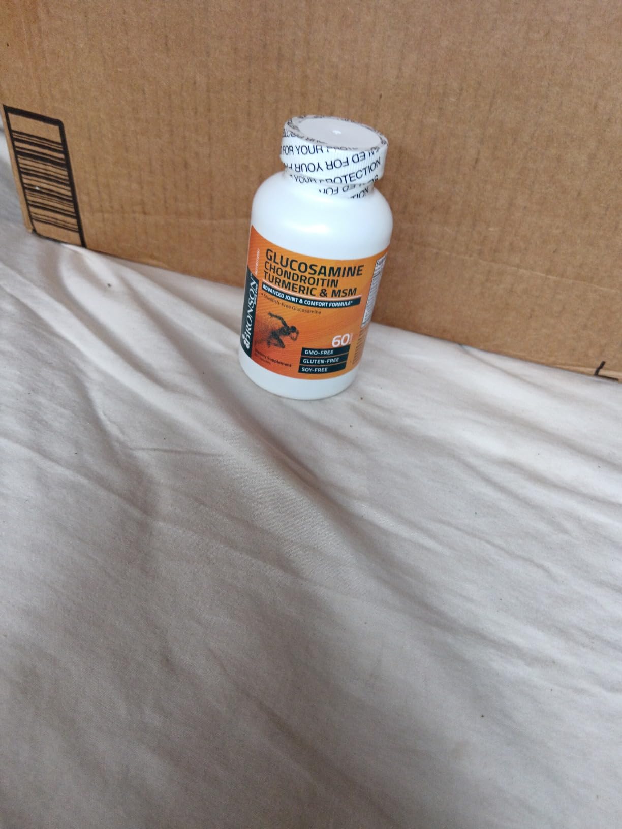 Bronson Glucosamine Chondroitin Turmeric & MSM Advanced Joint & Cartilage Formula, Supports Healthy Joints, Mobility & Cartilage - Non-GMO, 60 Capsules customer photo 1