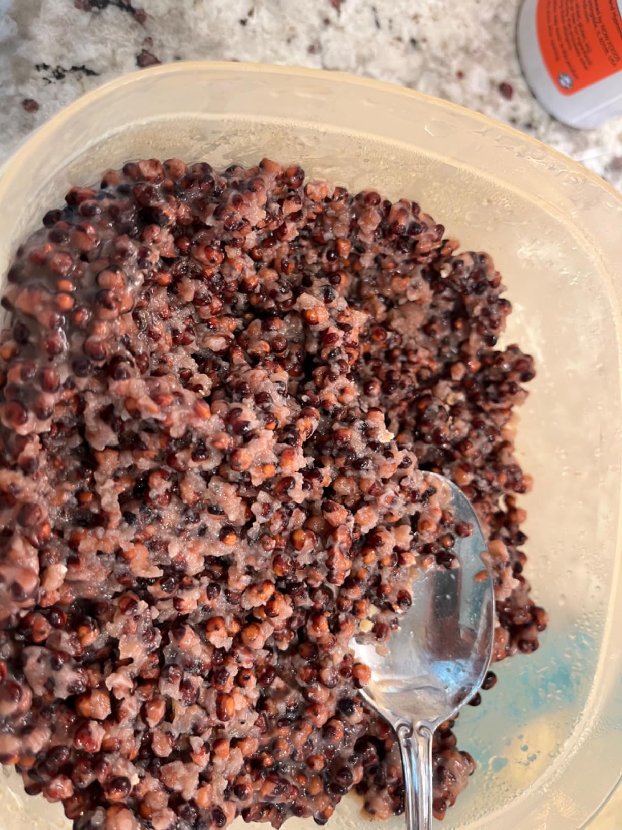 Organic Black Sorghum Grain (15 oz), Gluten Free Grain, Grown in USA, Great For Oatmeal, Stir-Fry, Pilaf, Flour-grinding, Salad Garnishing customer photo 1