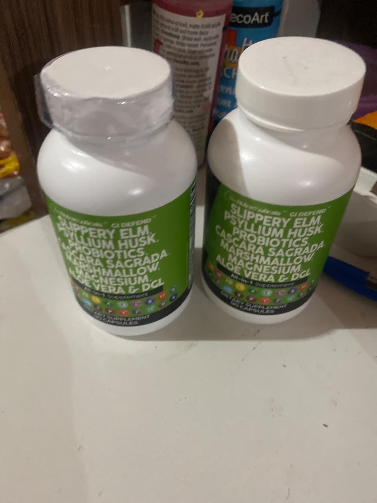 Clean Nutraceuticals Slippery Elm Psyllium Husk Pre Probiotic Digestive Gut Health Supplement with Aloe Vera Cascara Sagrada Marshmallow Root DGL Licorice Senna Extract customer photo 2