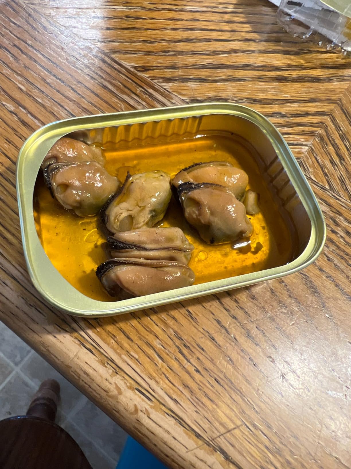 GEISHA Lightly Smoked Mussels in Olive Oil (Pack of 12), Chilean Mussels(Mytilus Chilensis) | Real Smoked - Zero Trans Fat - No Sugar Added – Farm Raised – Good Source of Iron – Gluten Free – Good Source of Protein customer photo 1