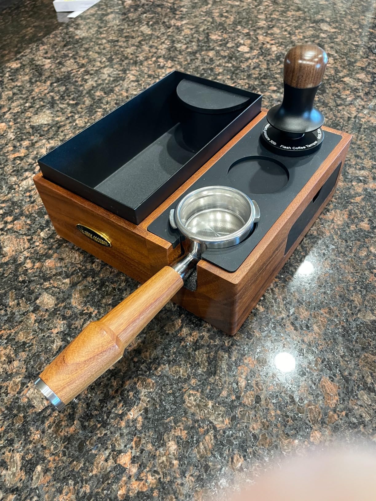 MHW-3BOMBER 58mm Espresso Tamper - 3 Spring Loaded Coffee Tamper with 15lb / 30lbs Replacement Springs - Barista Calibrated Tamper with Sound Feedback - Compatible with 58mm Portafilter T6172T-OS customer photo 1