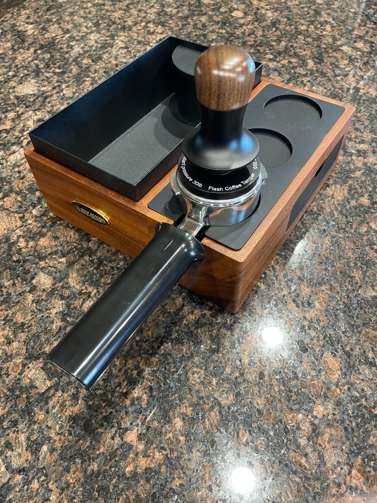 MHW-3BOMBER 58mm Espresso Tamper - 3 Spring Loaded Coffee Tamper with 15lb / 30lbs Replacement Springs - Barista Calibrated Tamper with Sound Feedback - Compatible with 58mm Portafilter T6172T-OS customer photo 2