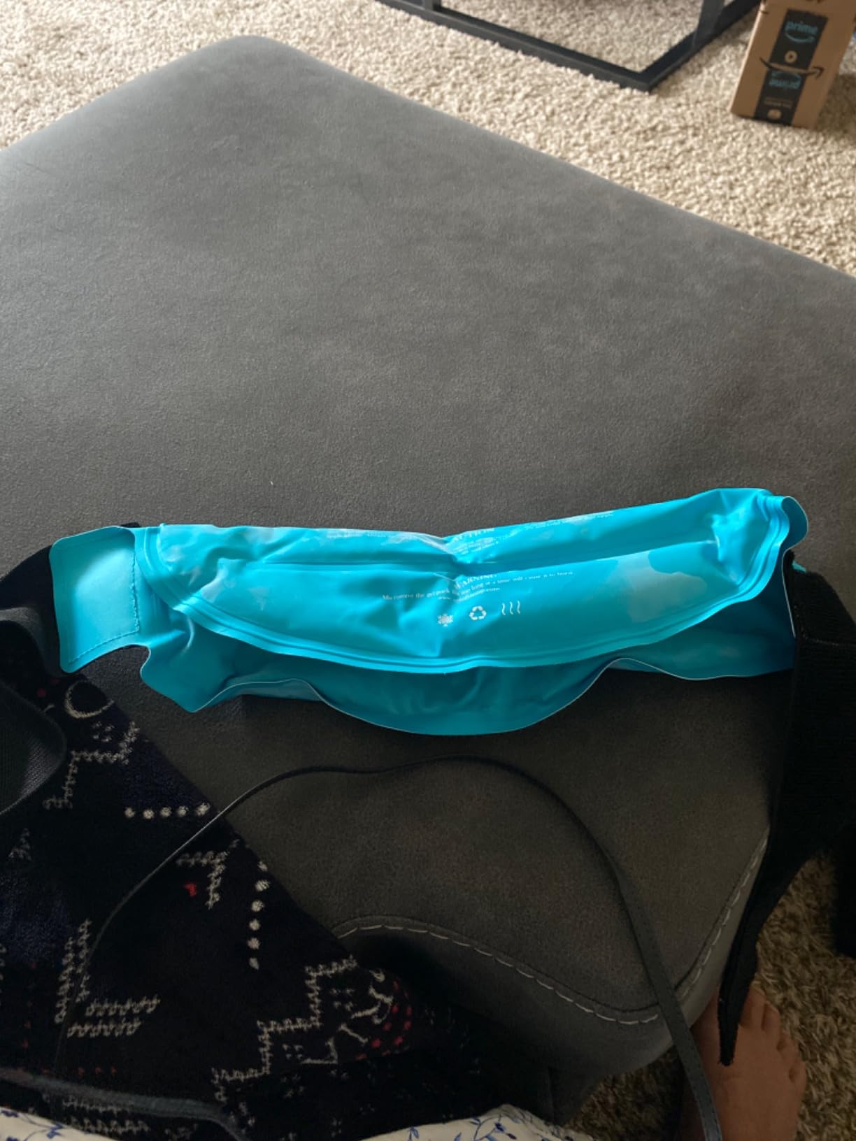 Comfytemp Large Ice Pack for Injuries Reusable Gel Ice Pack for Lower Back Pain Relief, Sciatica, Hot Cold Wrap Compress Recovery Item for Surgery, Swelling, Lumbar, Shoulder, Knee, Hip, for Men Women customer photo 1