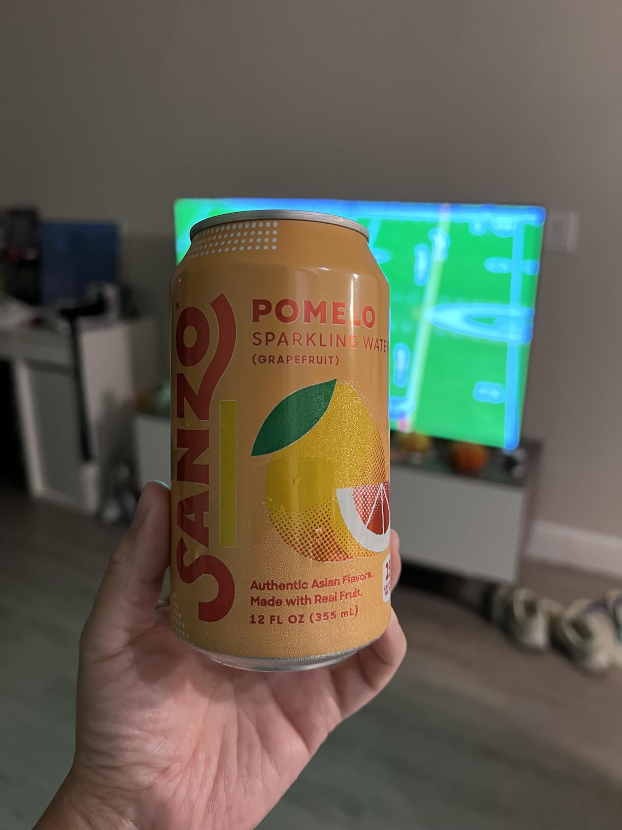 Sanzo Flavored Sparkling Water Variety Pack - Yuzu Lemon, Calamansi Lime, Pomelo Grapefruit, Mango, Lychee, Mandarin Orange - 12oz, 12 Pack customer photo 1